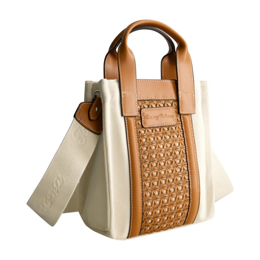Tommy Bahama Woven North-South Tote