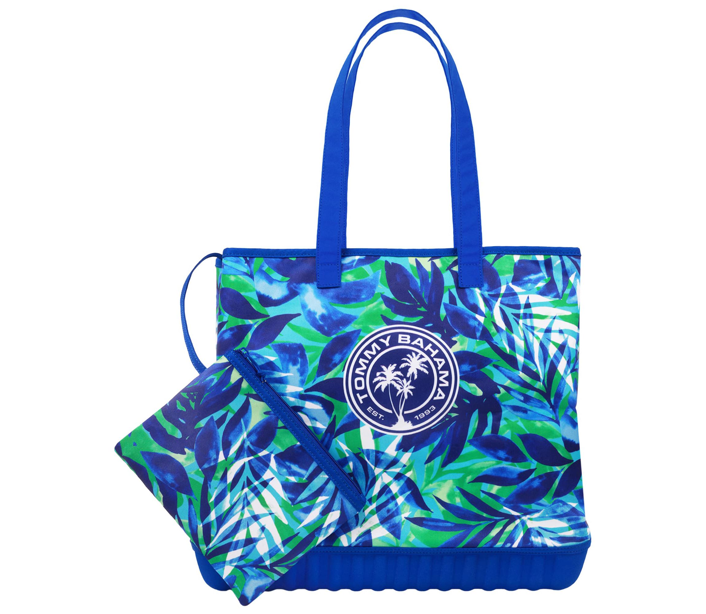 Patch Water-Repellant Tote Bag with Pouch