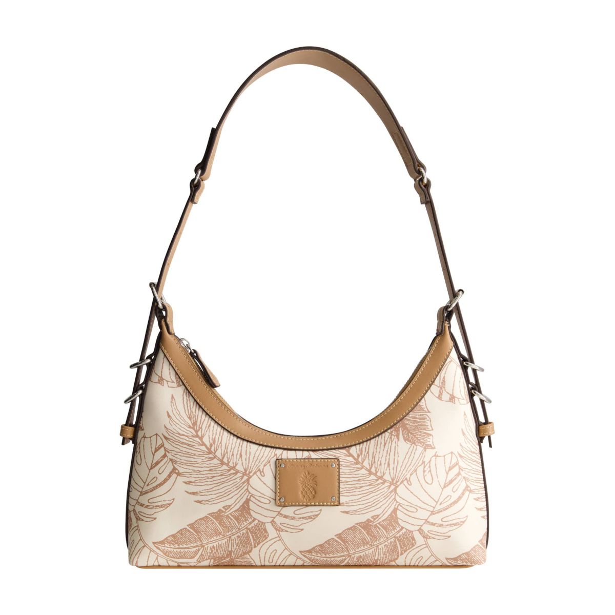 Tommy Bahama Graphic Leaf Print City Hobo