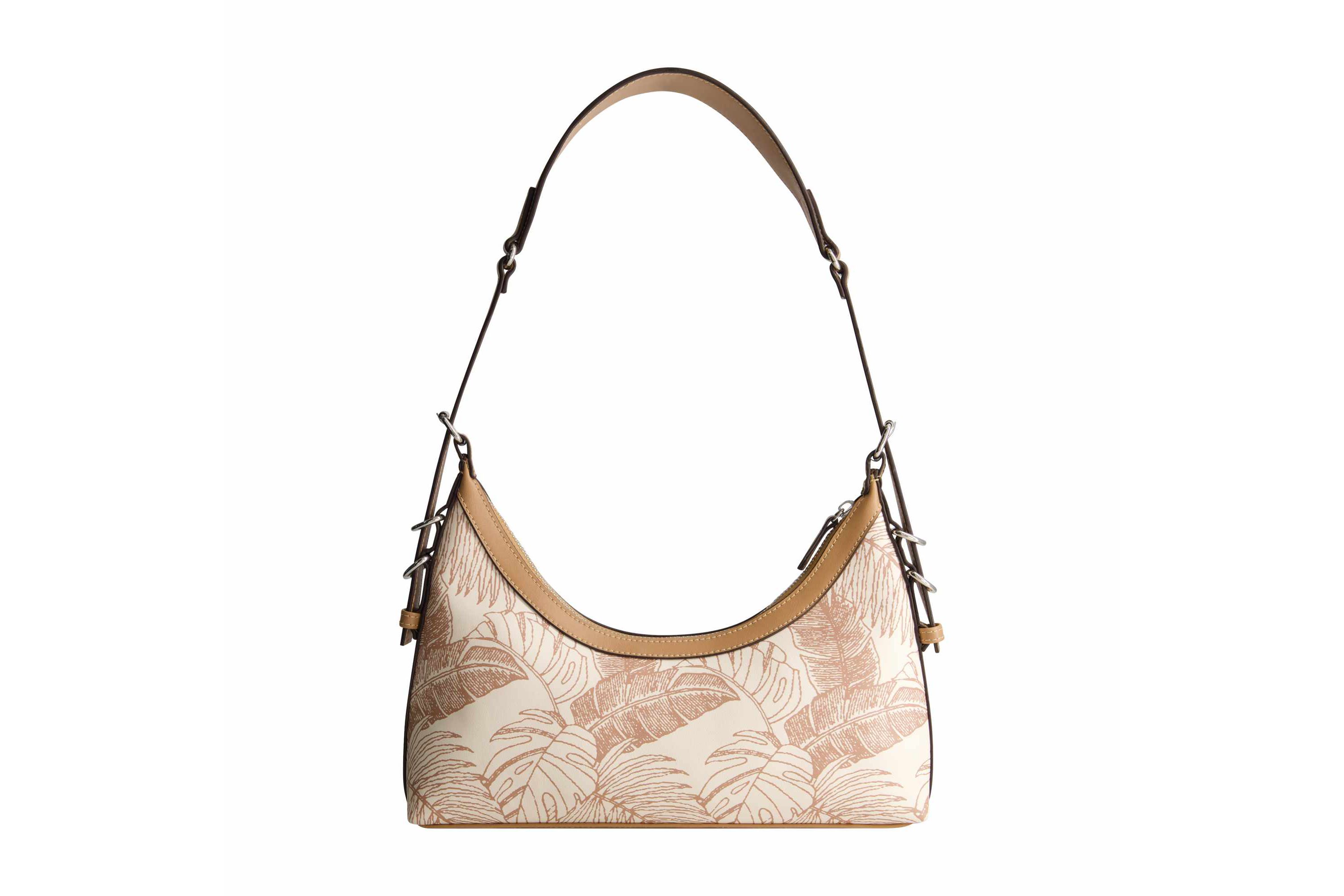 Tommy Bahama Graphic Leaf Print City Hobo
