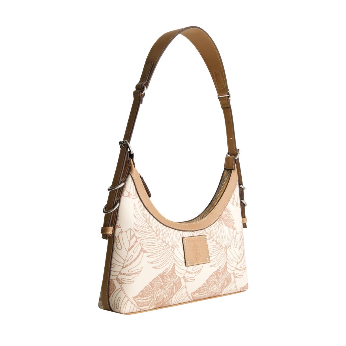 Tommy Bahama Graphic Leaf Print City Hobo