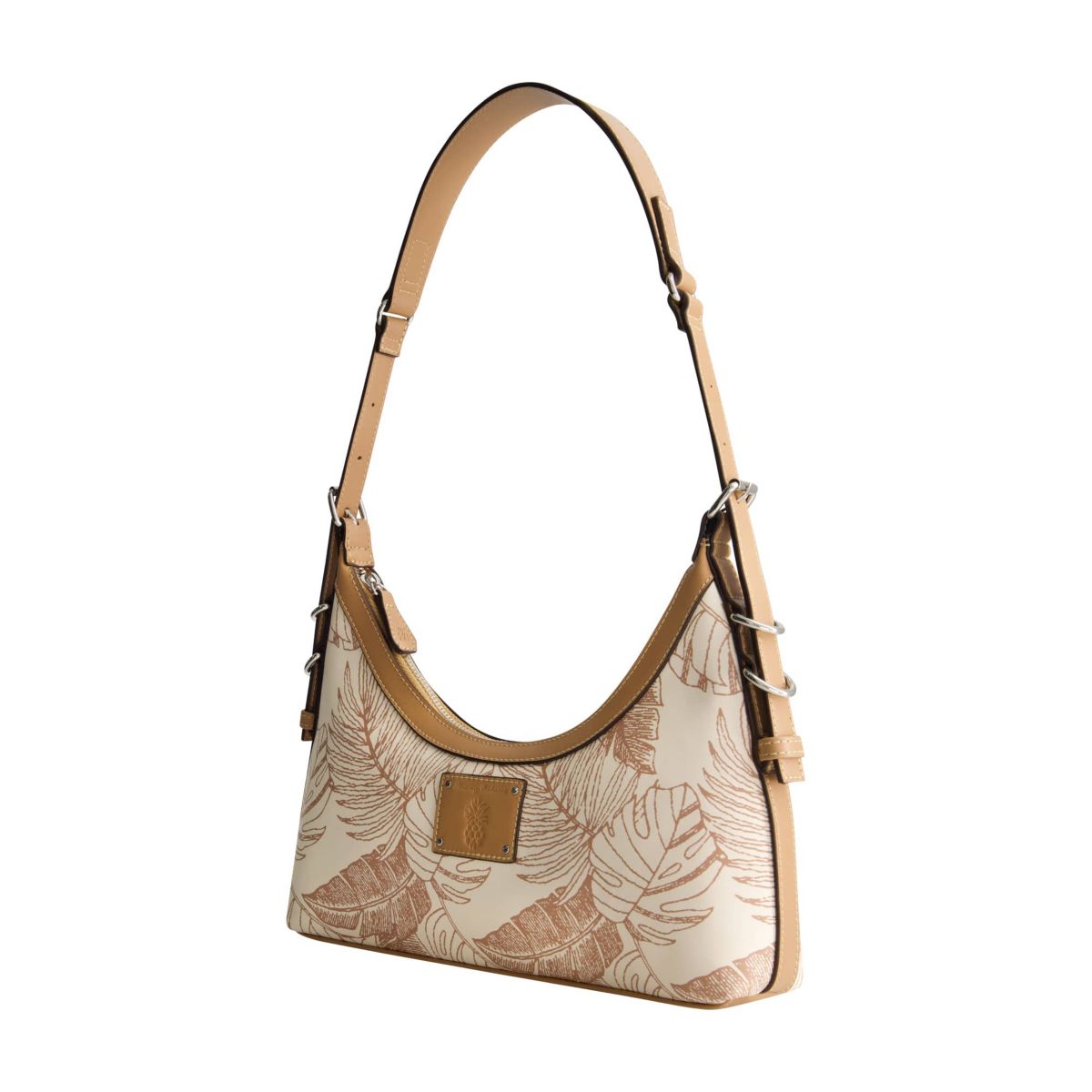 Tommy Bahama Graphic Leaf Print City Hobo