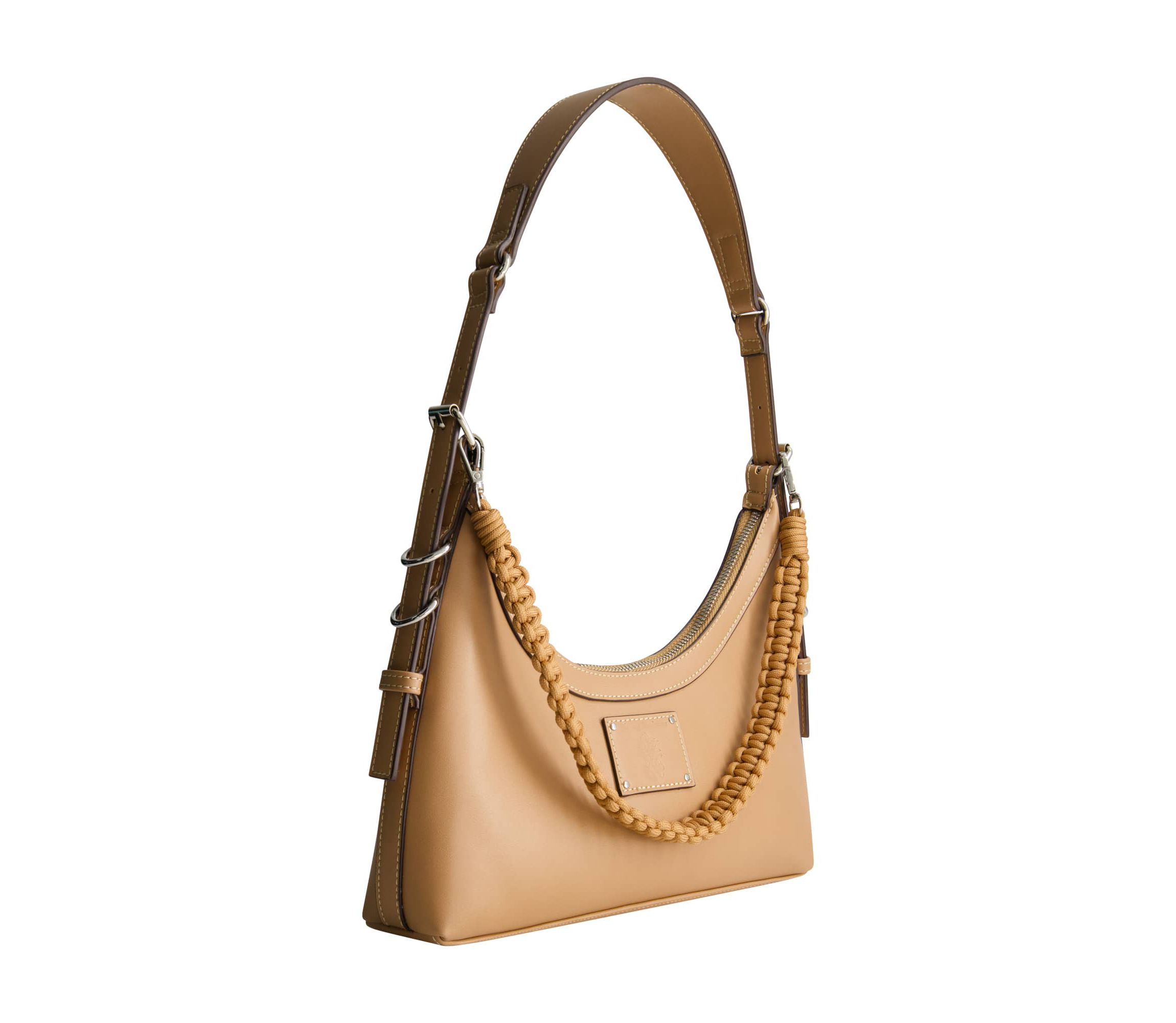 Tommy Bahama Debossed Logo Zip-Top Hobo Bag