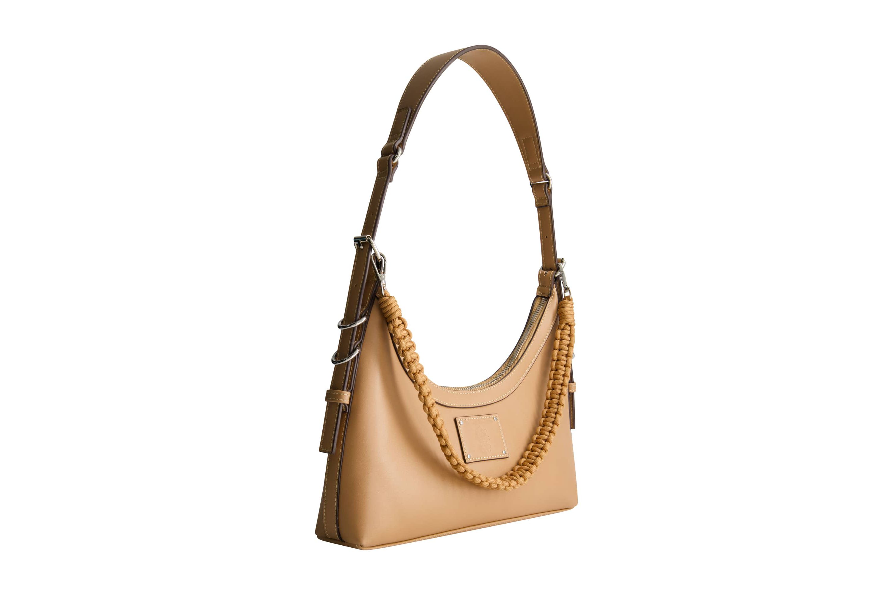 Tommy Bahama Debossed Logo Zip-Top Hobo Bag