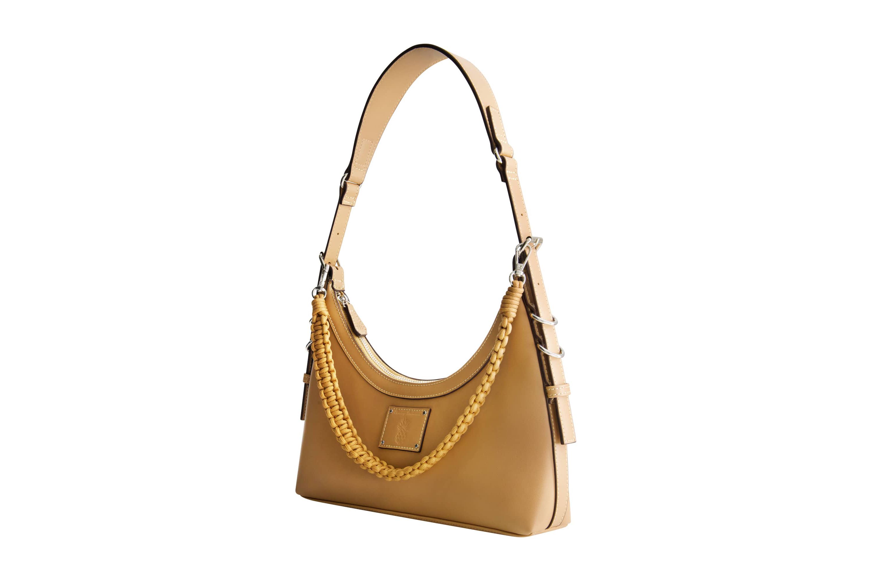 Tommy Bahama Debossed Logo Zip-Top Hobo Bag