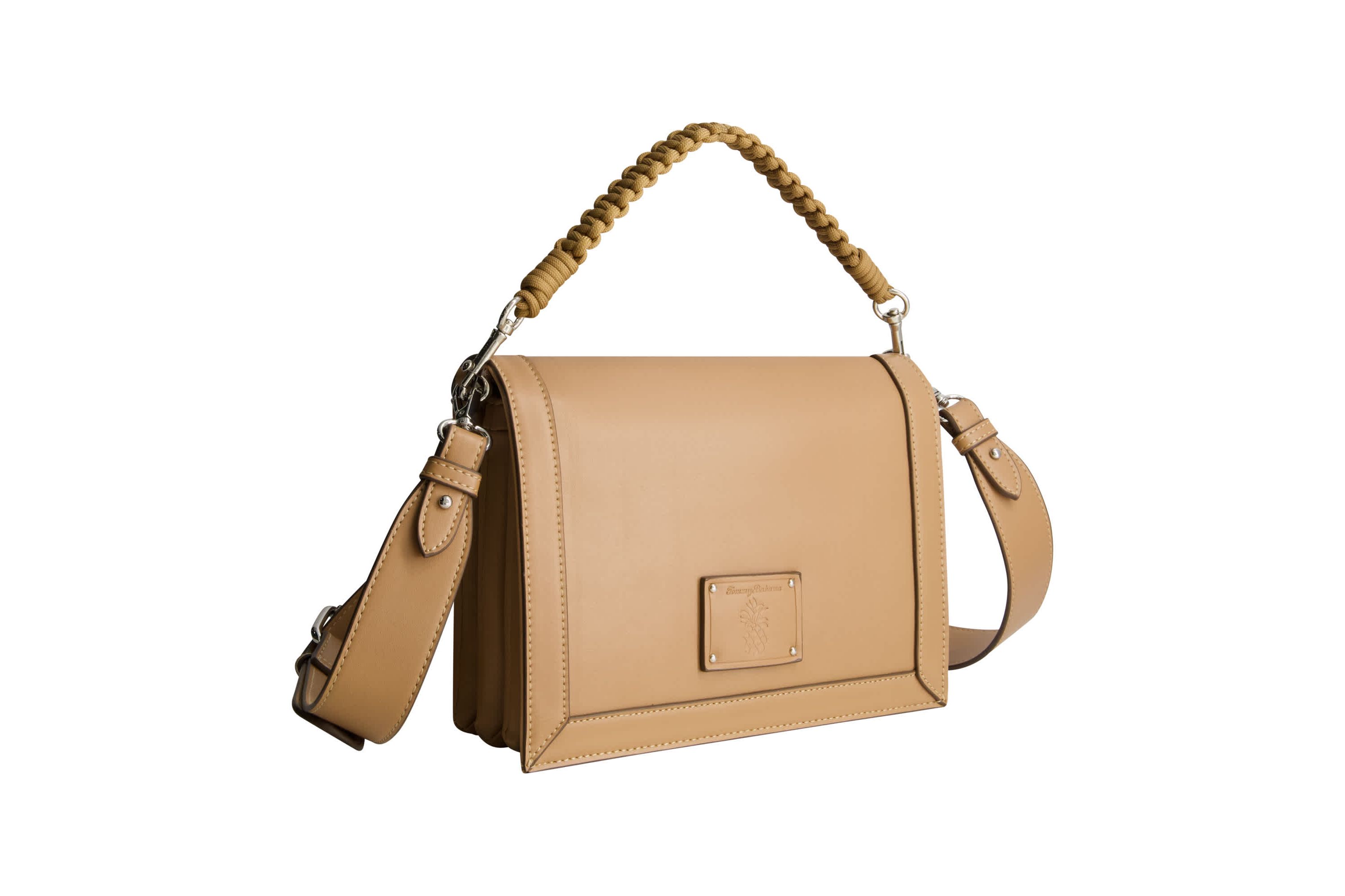 Tommy Bahama Debossed Logo Flat Messenger Bag