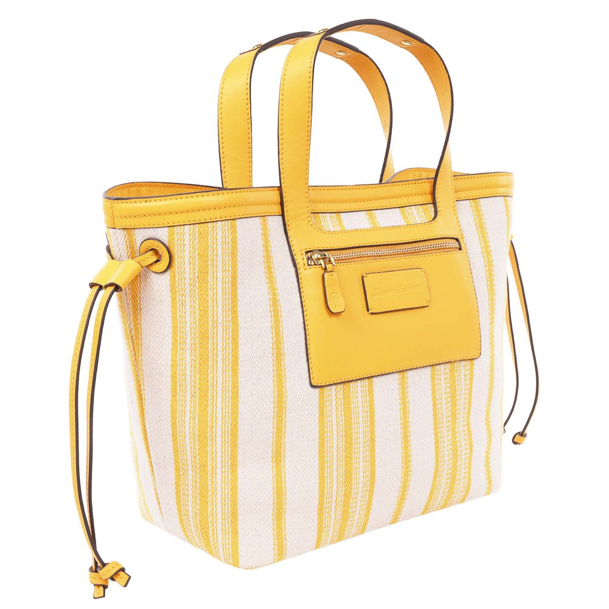 Canvas Stripe Large Tote