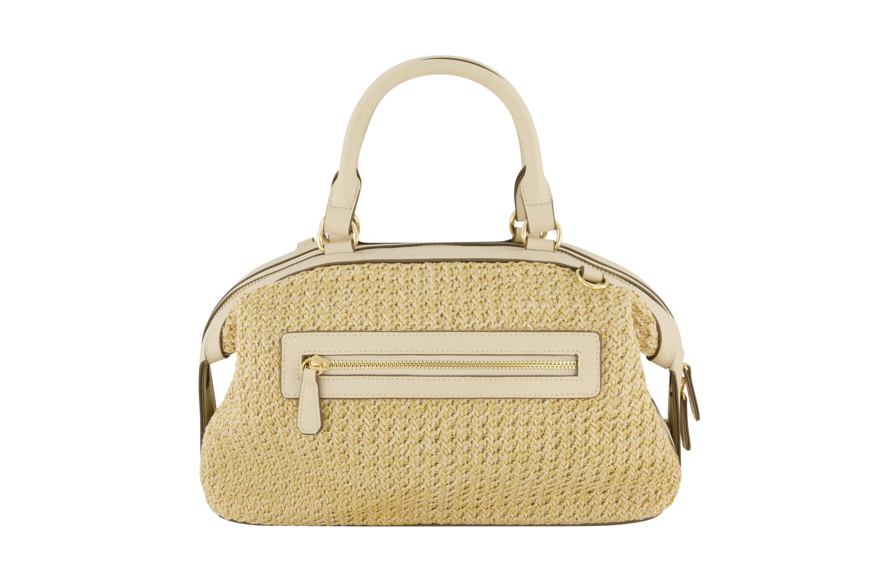 Tommy Bahama Flamingo Embroidery Satchel