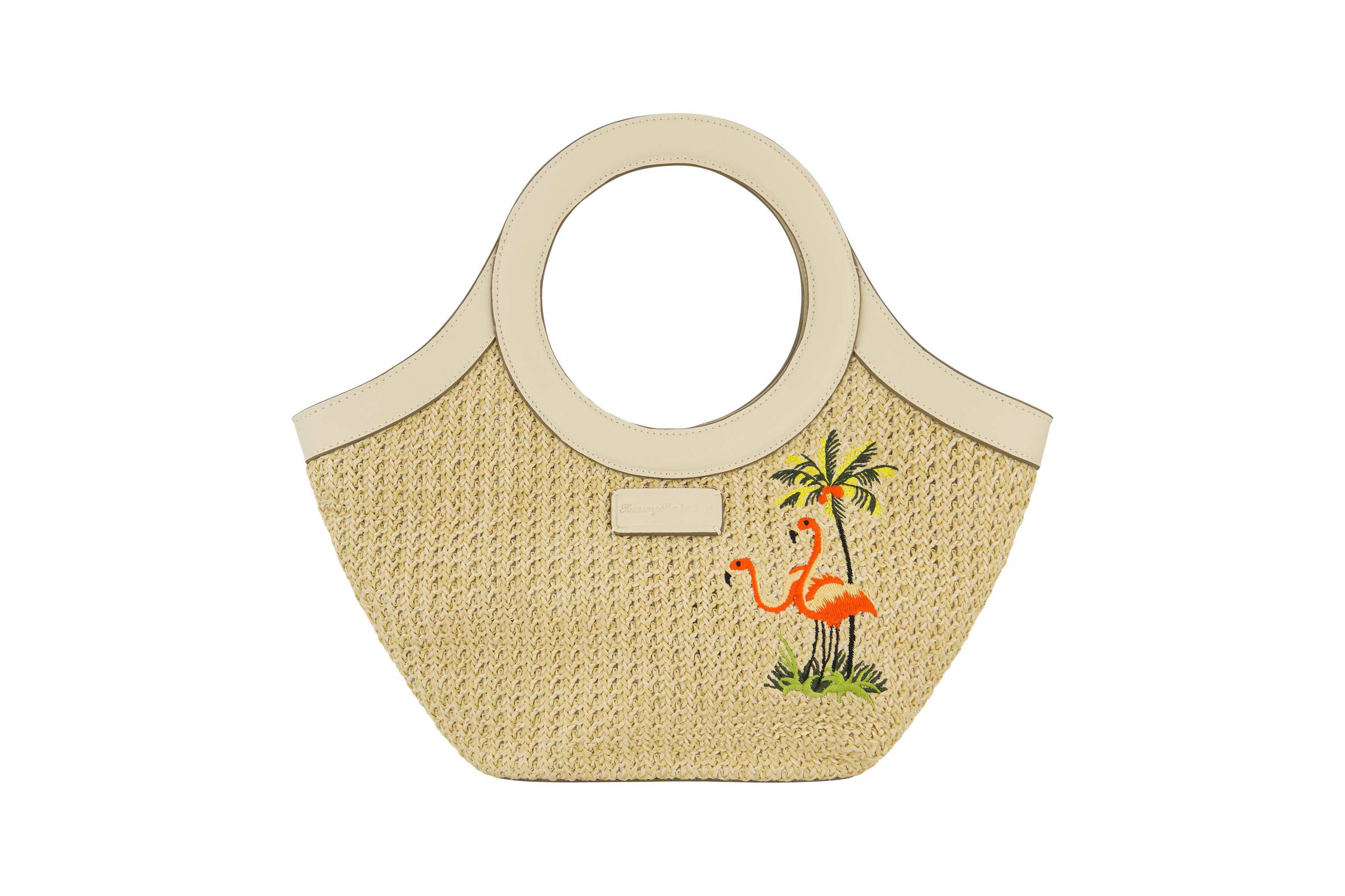 Tommy Bahama Flamingo Embroidery Tote