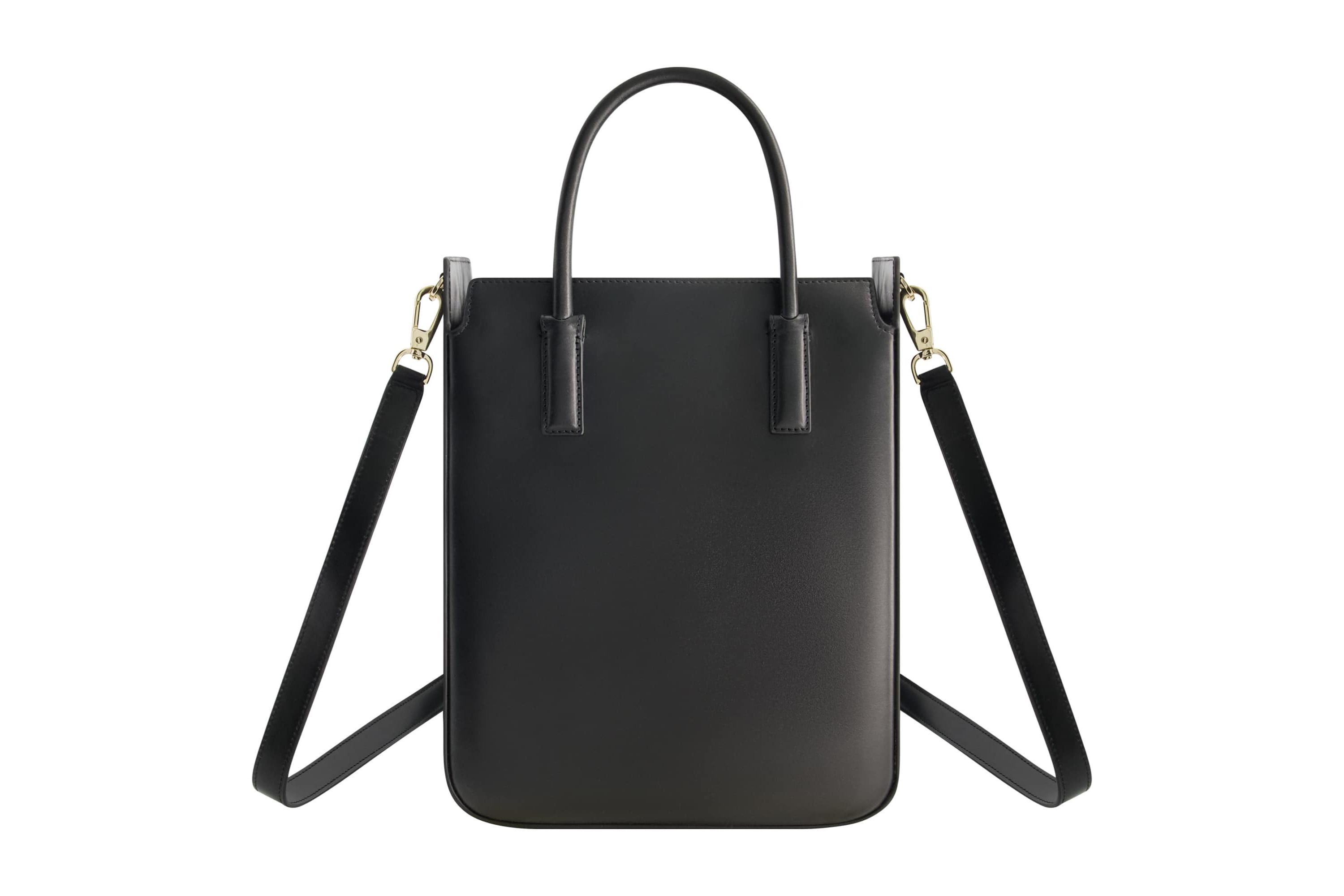 Jason Wu Structured Tote Bag with Gold Hardware and Zip Closure