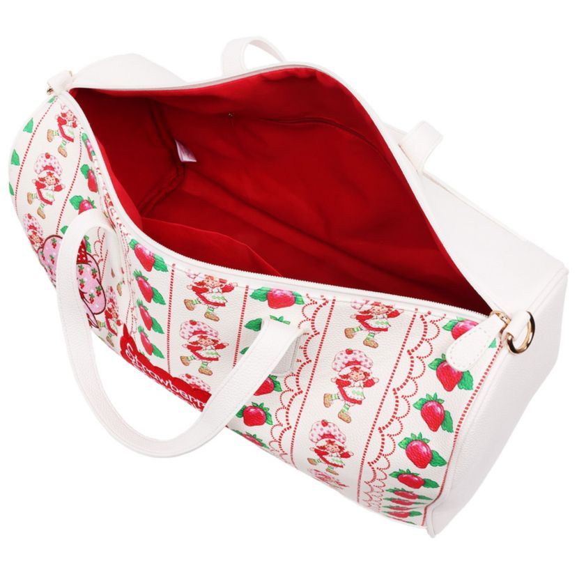 True Religion Strawberry Shortcake Lace Print Weekender Duffel Bag