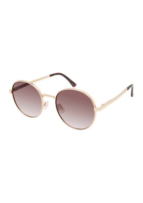 Metal Round Frame Sunglasses