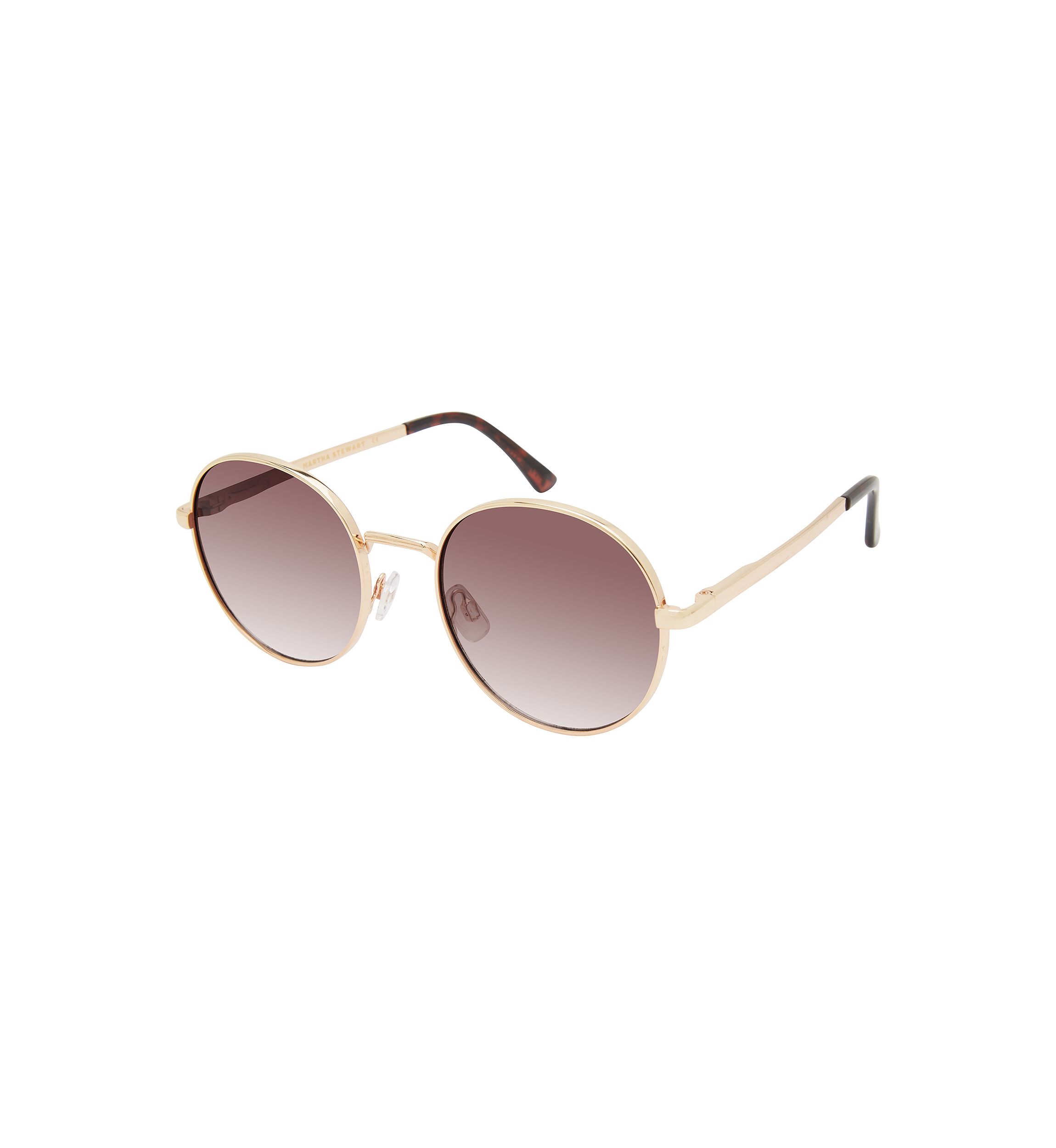 Martha Stewart Metal Round Frame Sunglasses | Belk display picture 3