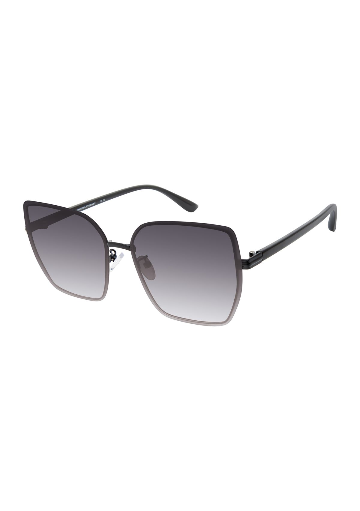Metal Backframe Square Sunglasses