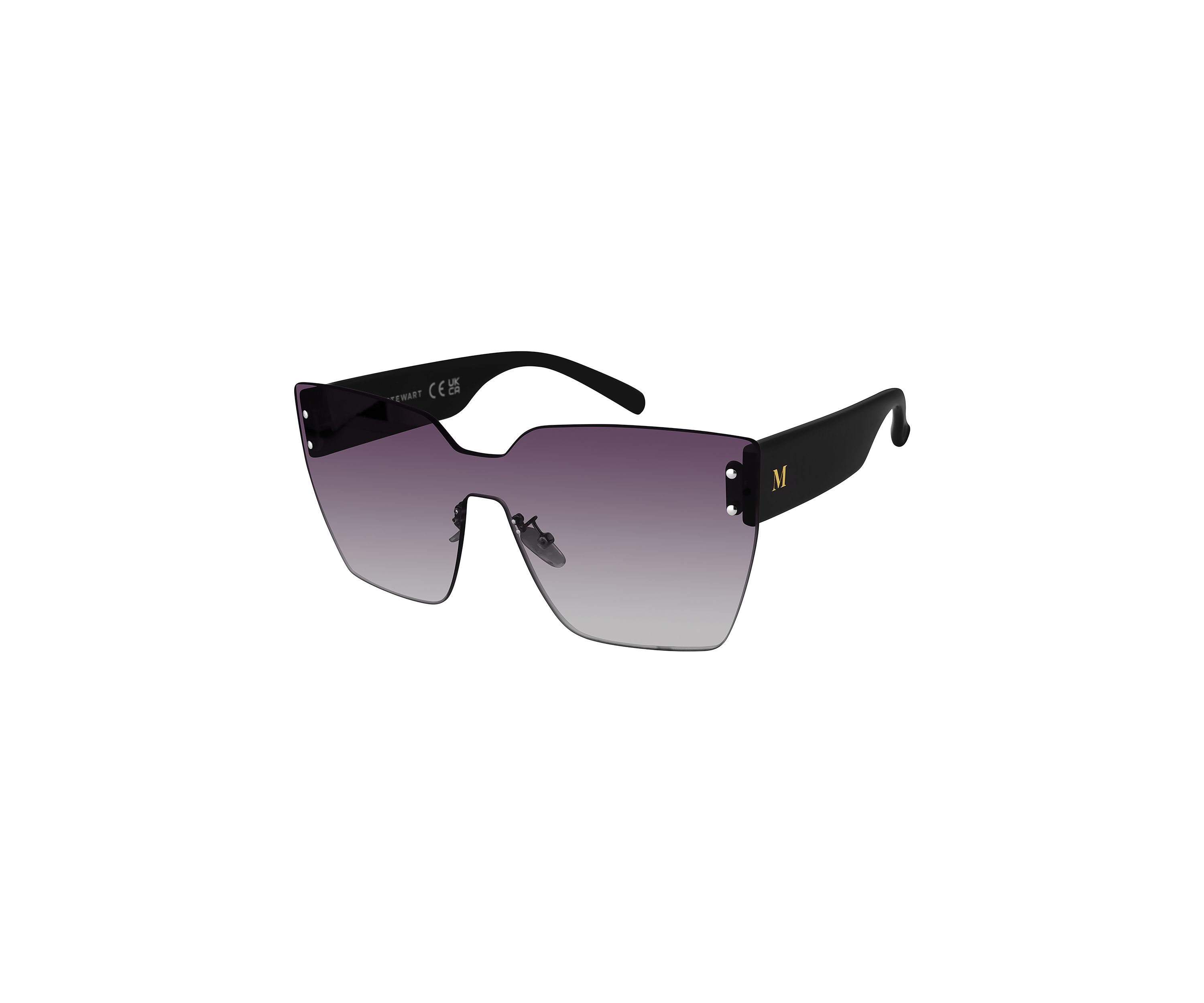 Two Tone Shield Sunglasses