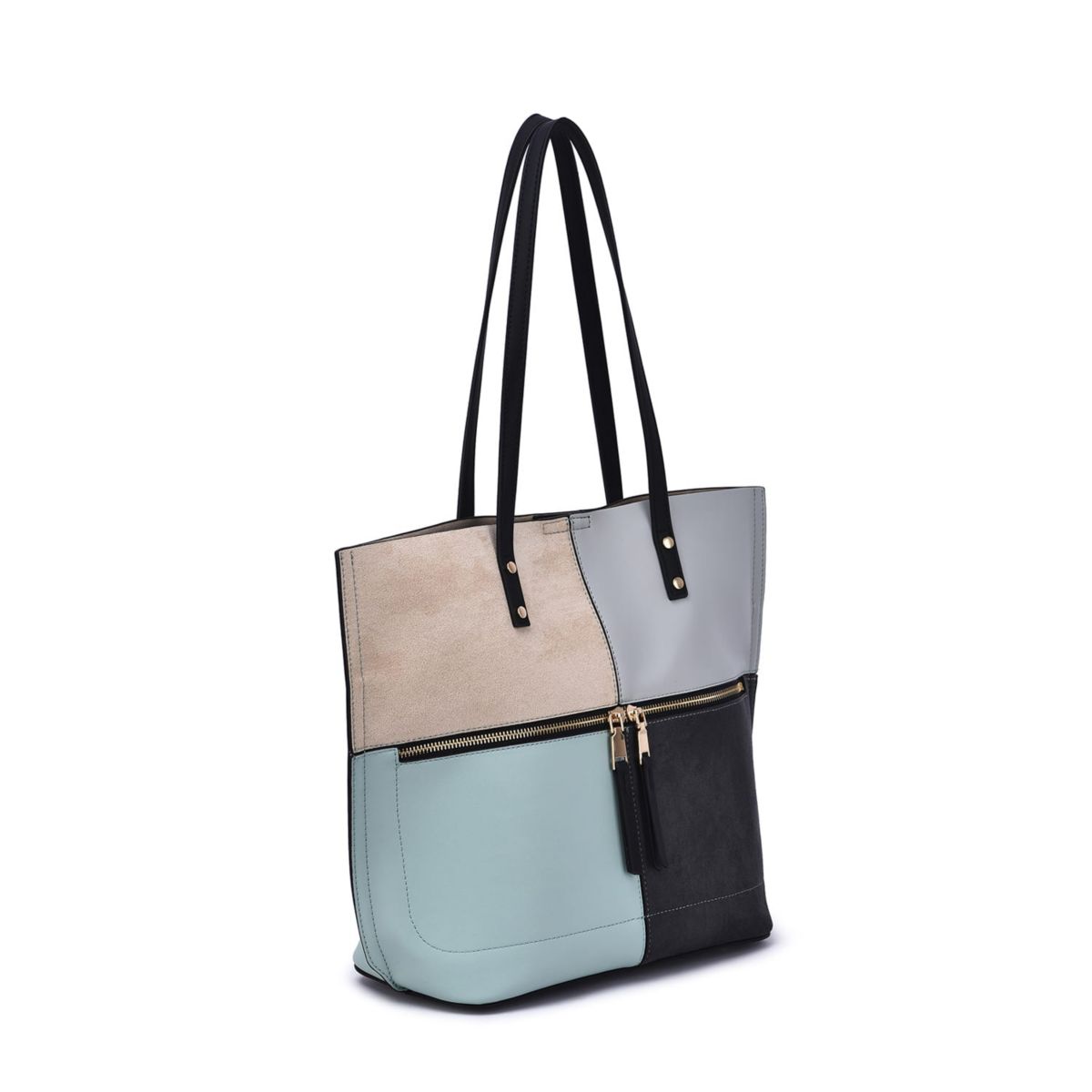 Selene Tonal Tote with 3 Compartments
