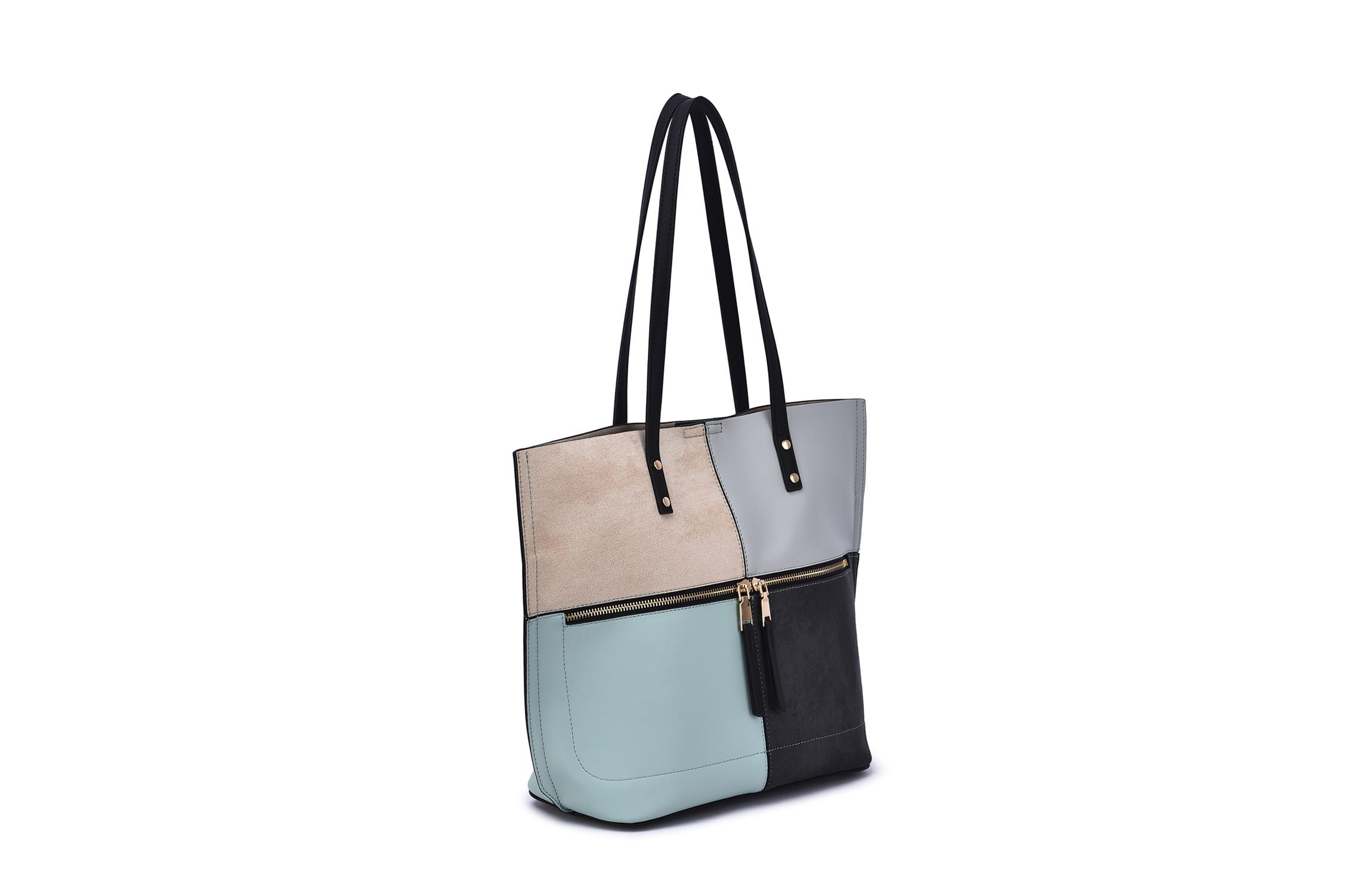 Selene Tonal Tote with 3 Compartments