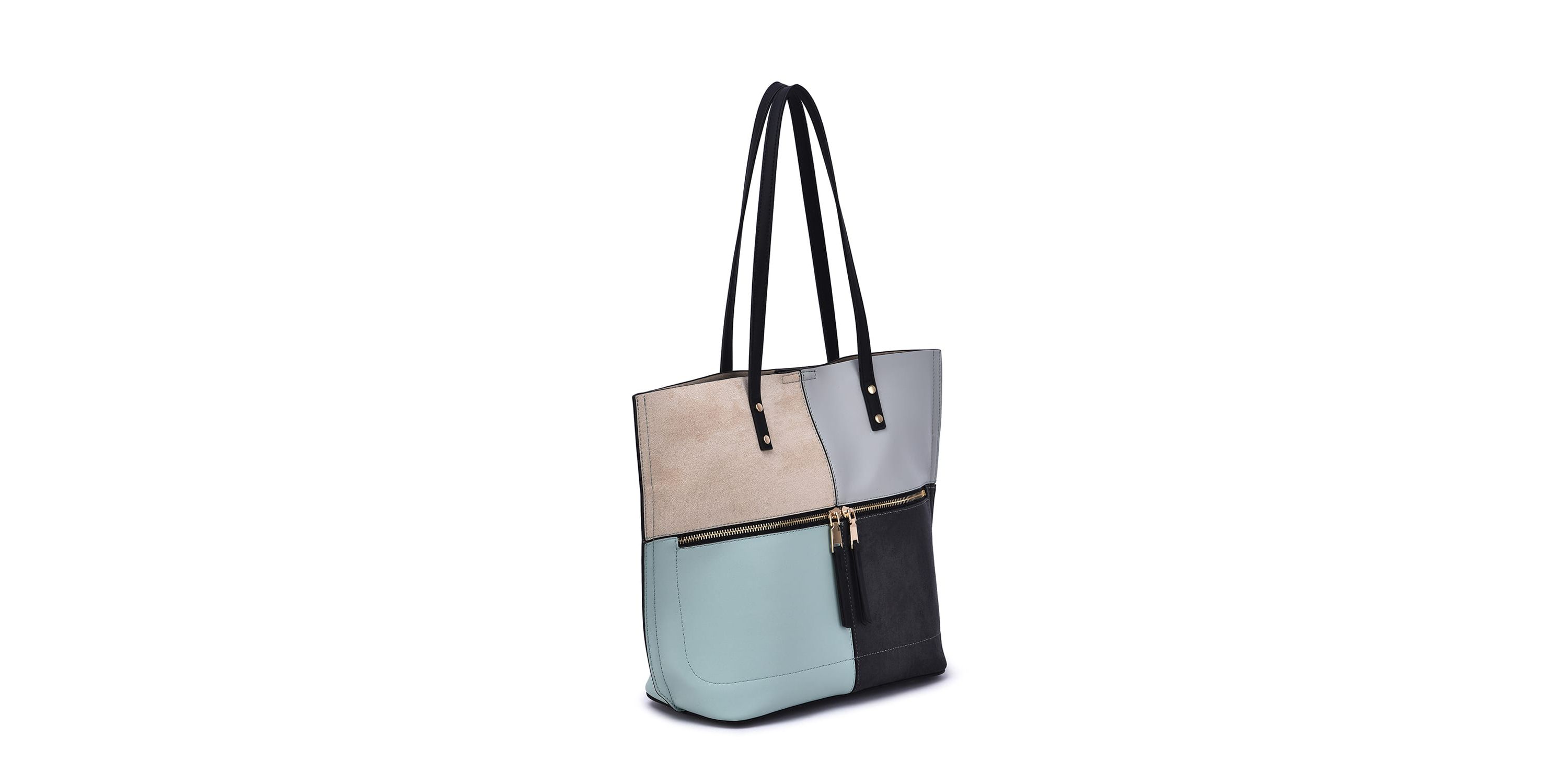Selene Tonal Tote with 3 Compartments