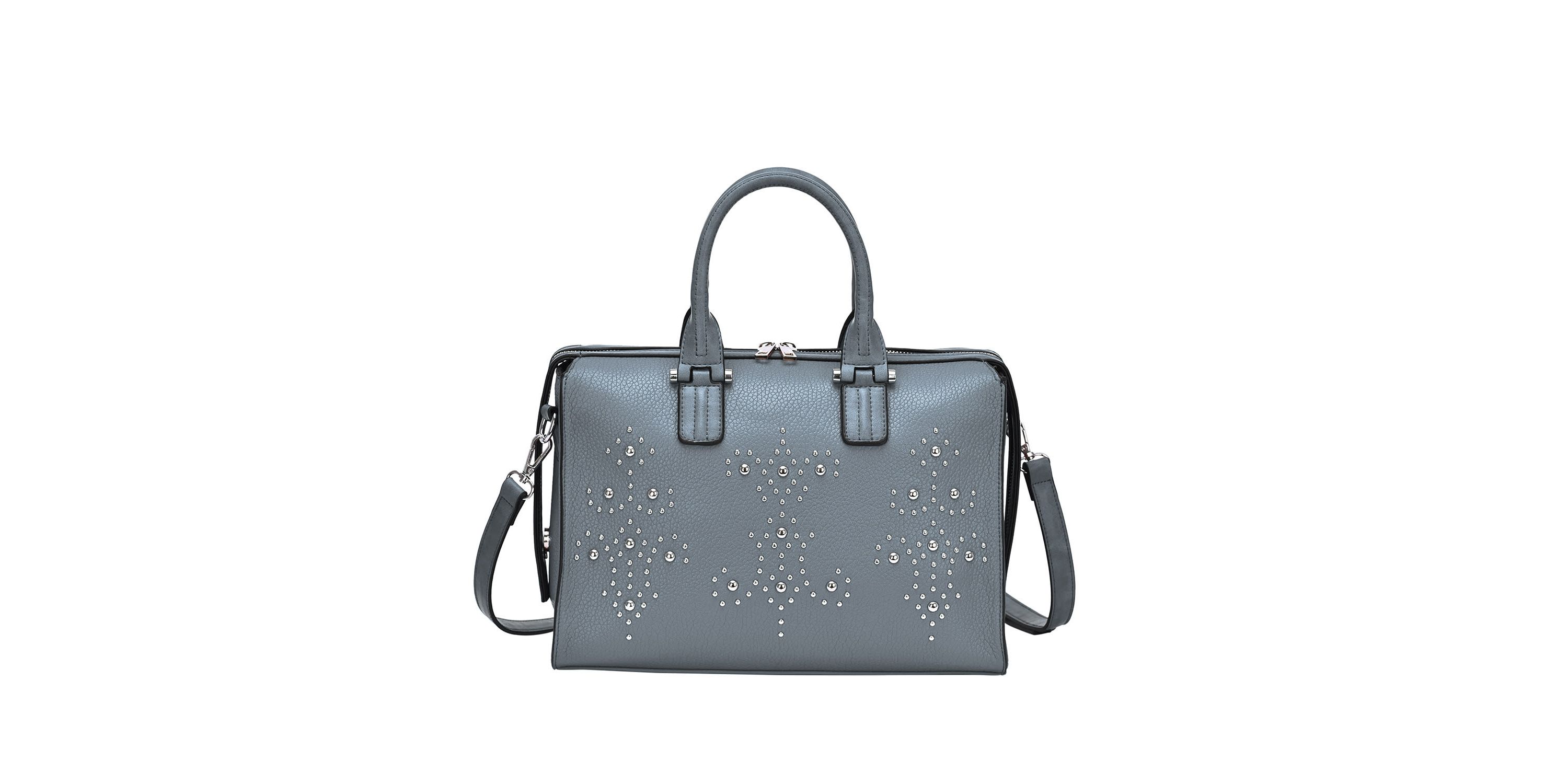 Monroe Studded Satchel