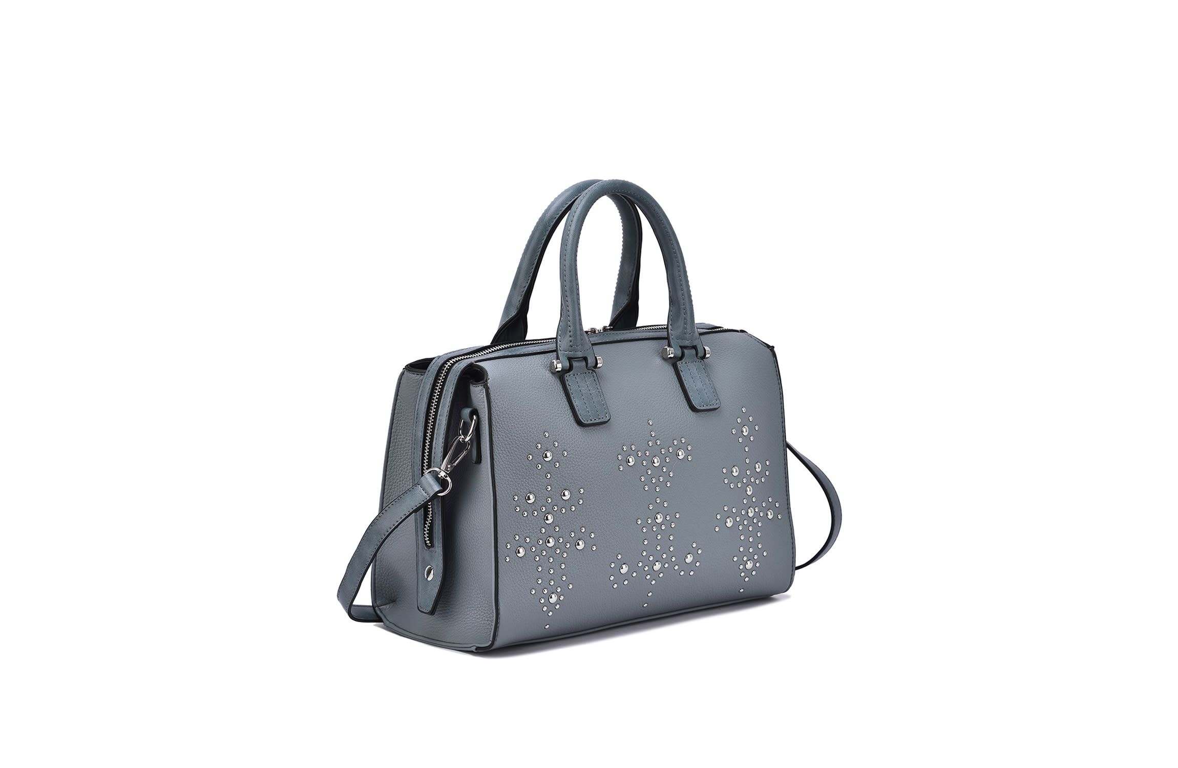 Monroe Studded Satchel