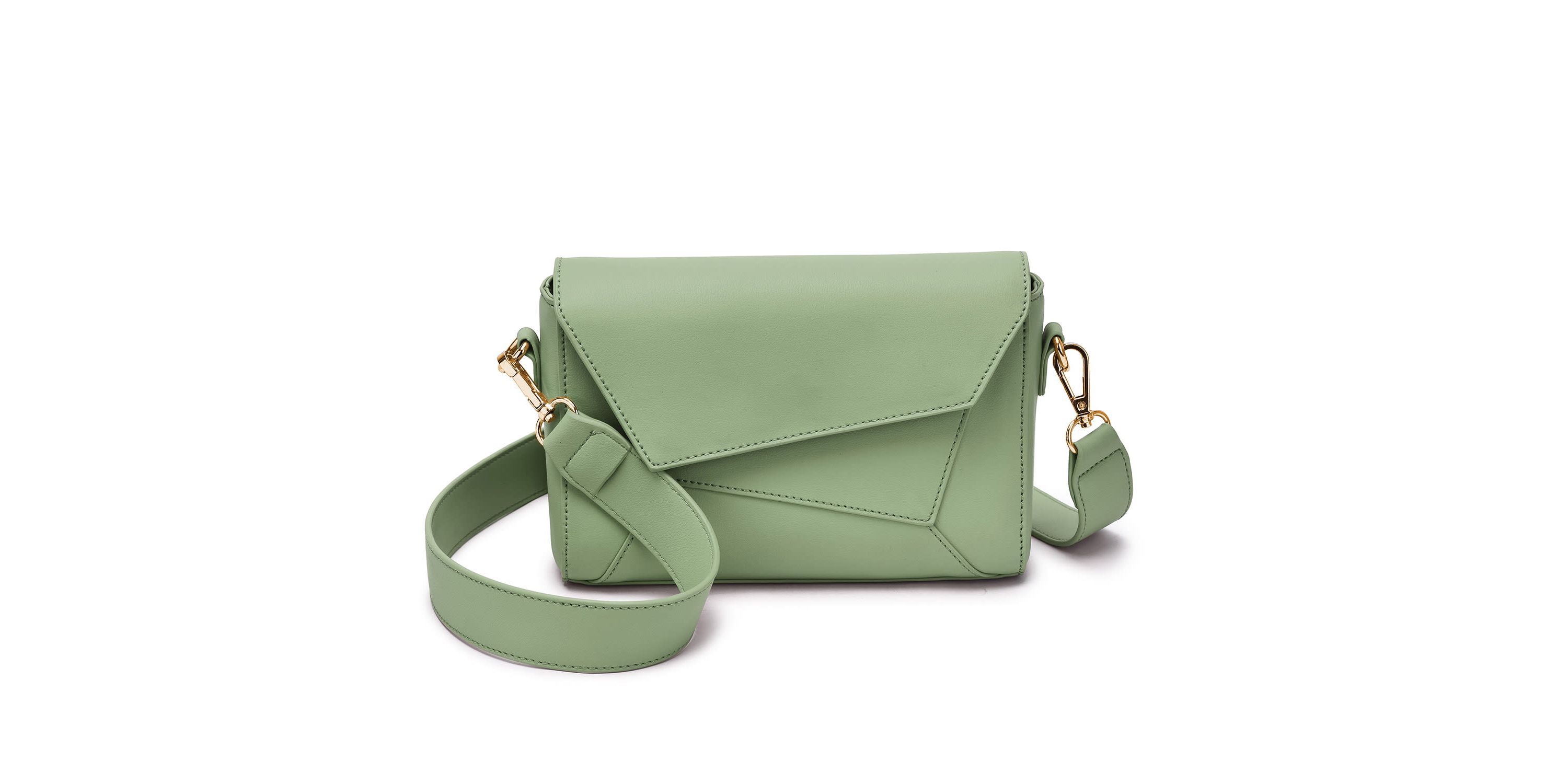 Sylvie Geometric Flap Crossbody Bag