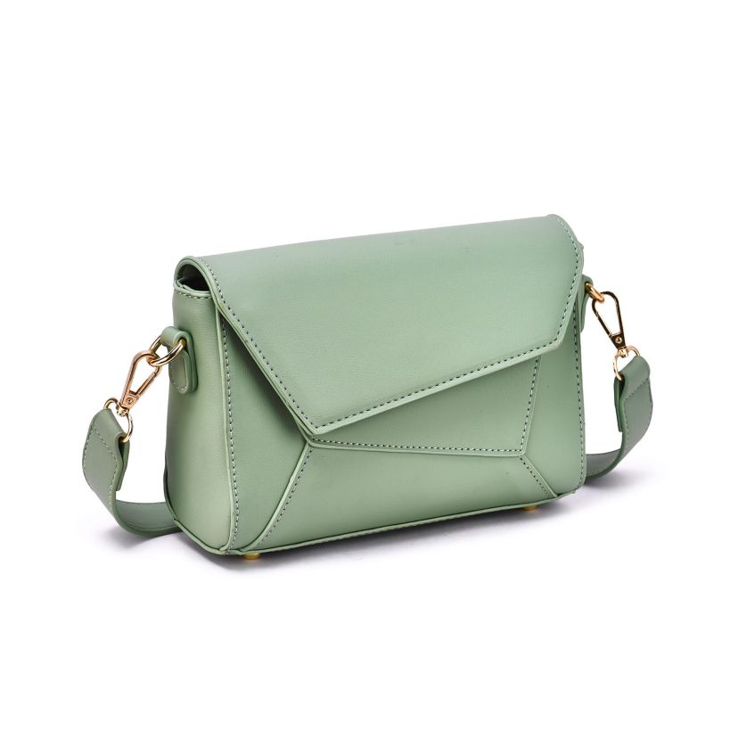 Sylvie Geometric Flap Crossbody Bag