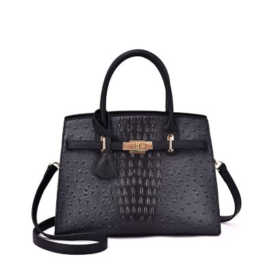 Mellow World Virginia Ostrich Pattern Satchel | Belk
