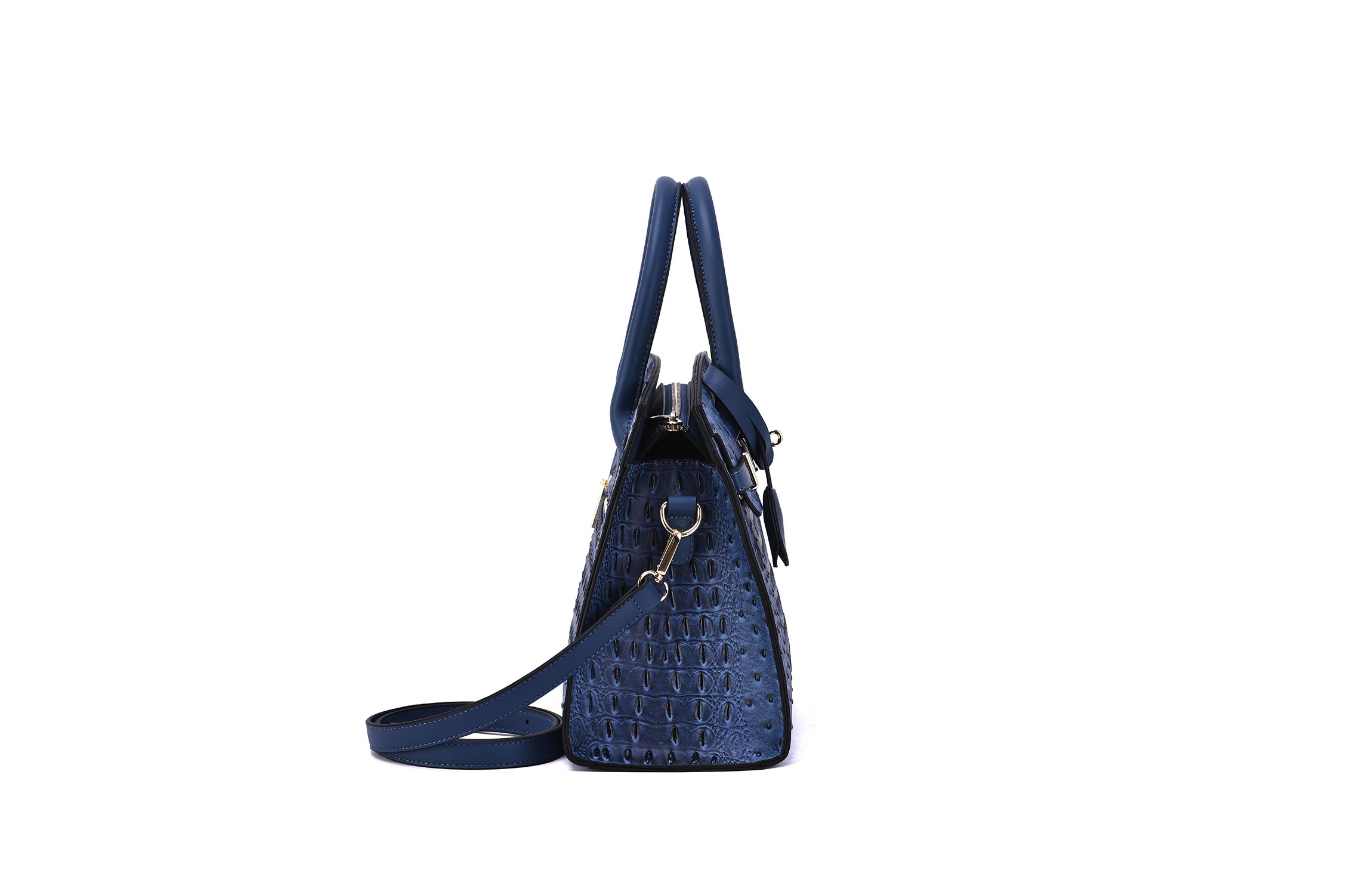 Virginia Ostrich Pattern Satchel