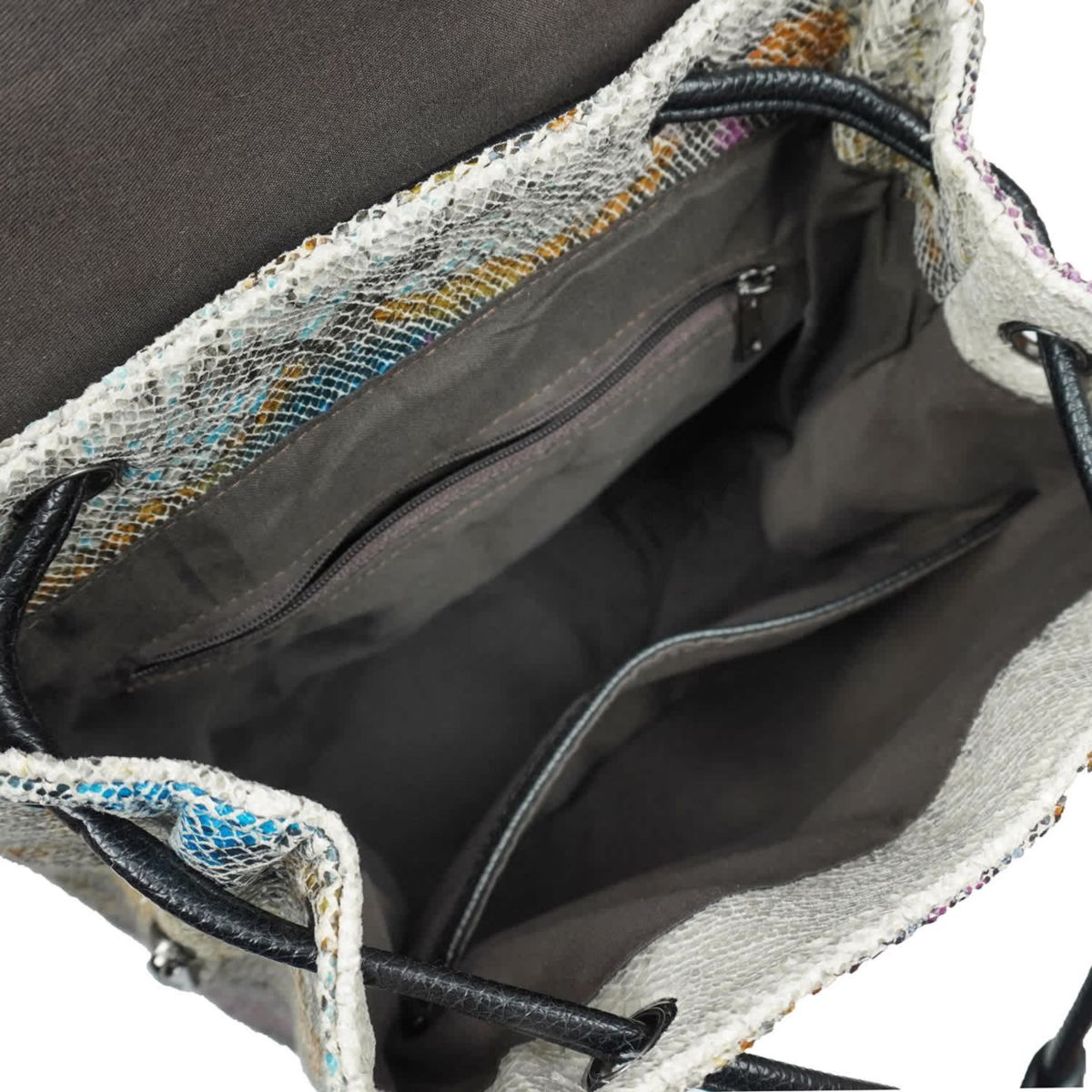 Karai Snake Skin Embossed Backpack