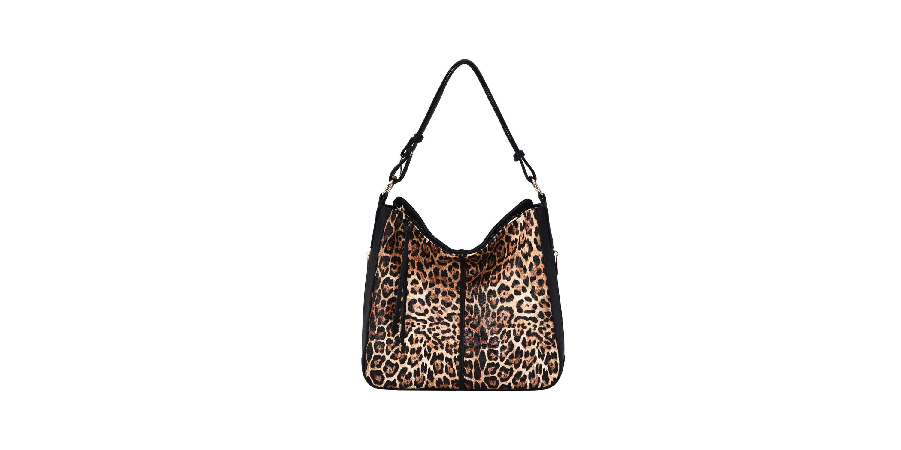 Octti Leopard Print Shoulder Bag