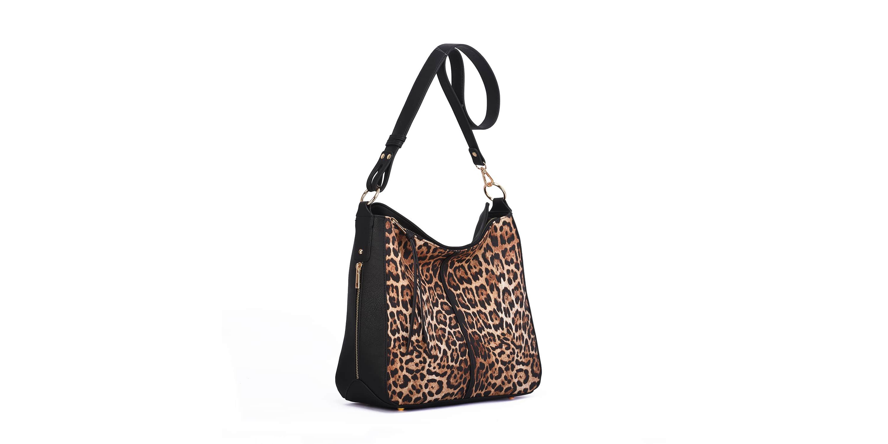 Octti Leopard Print Shoulder Bag
