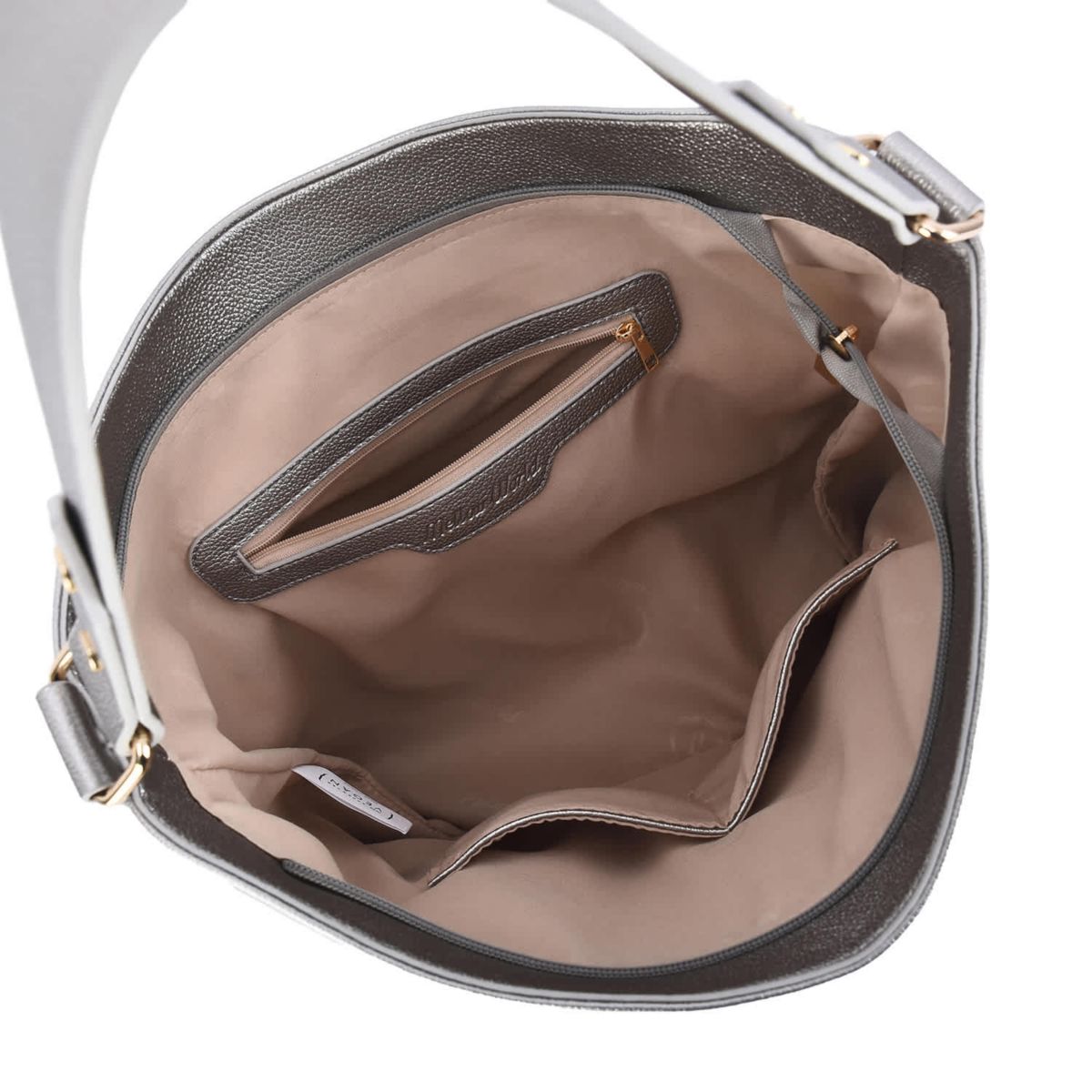 Ryder Hobo with Floral Embossed Pockets