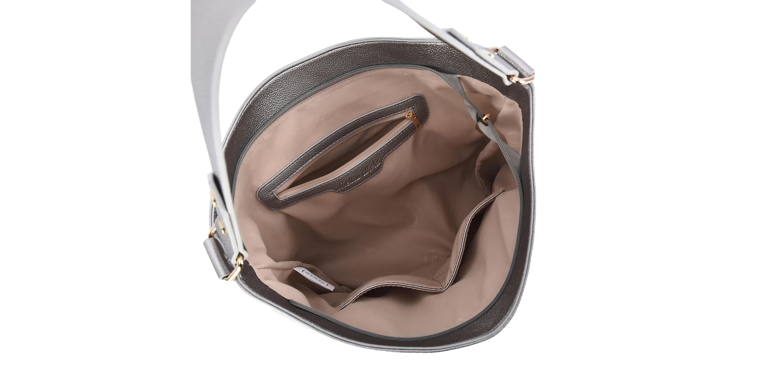 Ryder Hobo with Floral Embossed Pockets