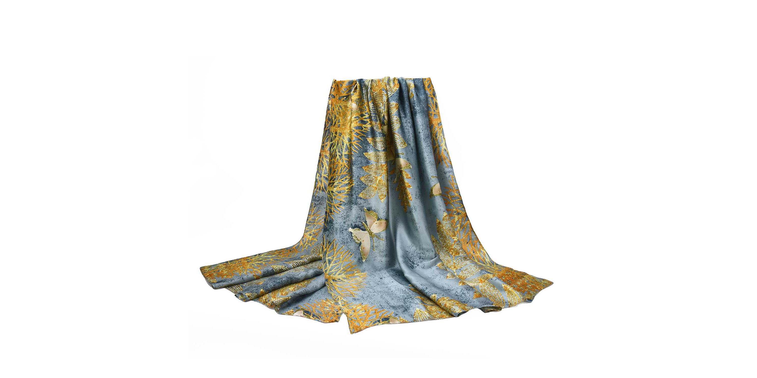 Womens Luxurious Patterned Wrap Scarf