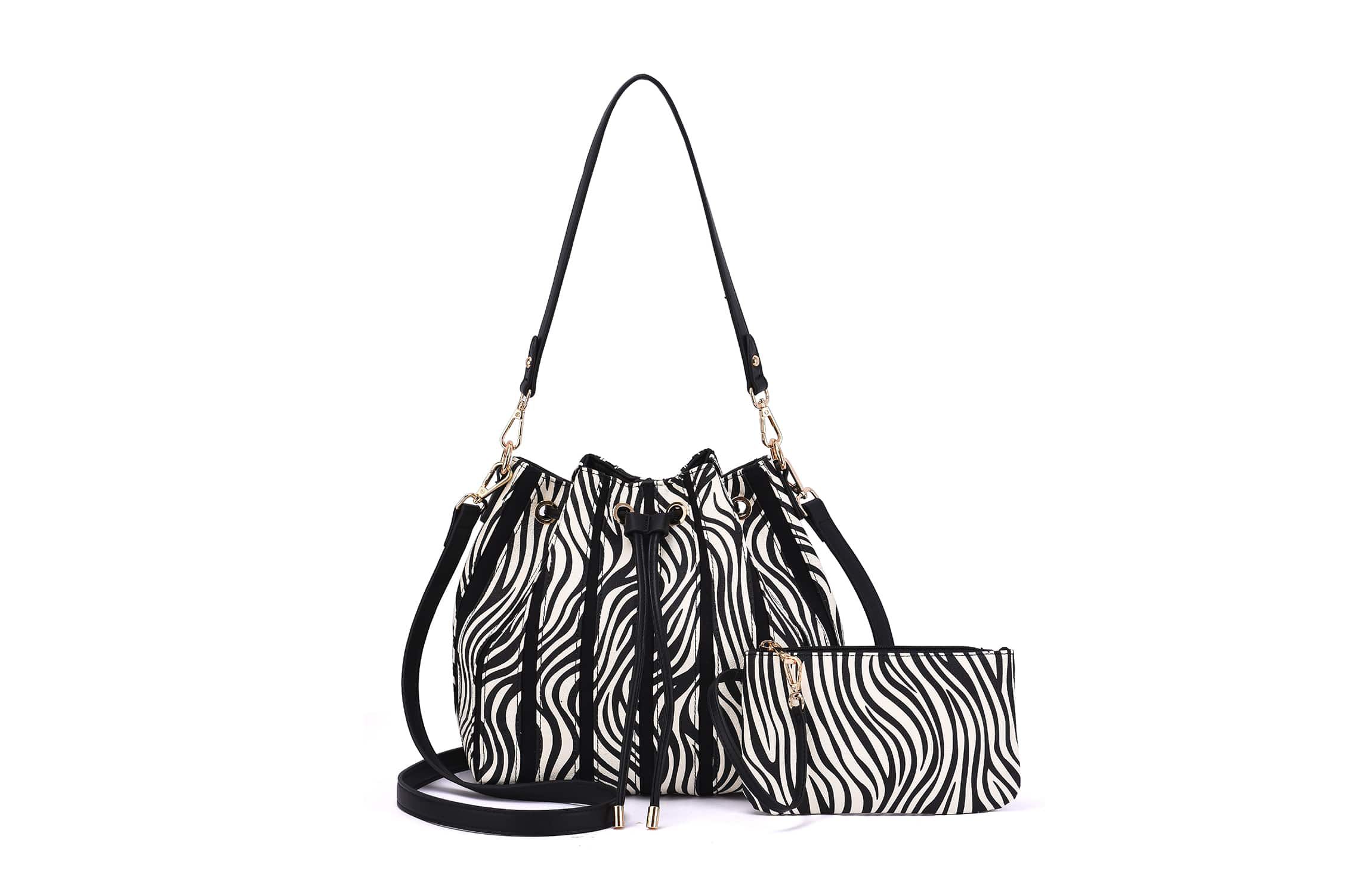 Marla Two-Toned Bucket Bag