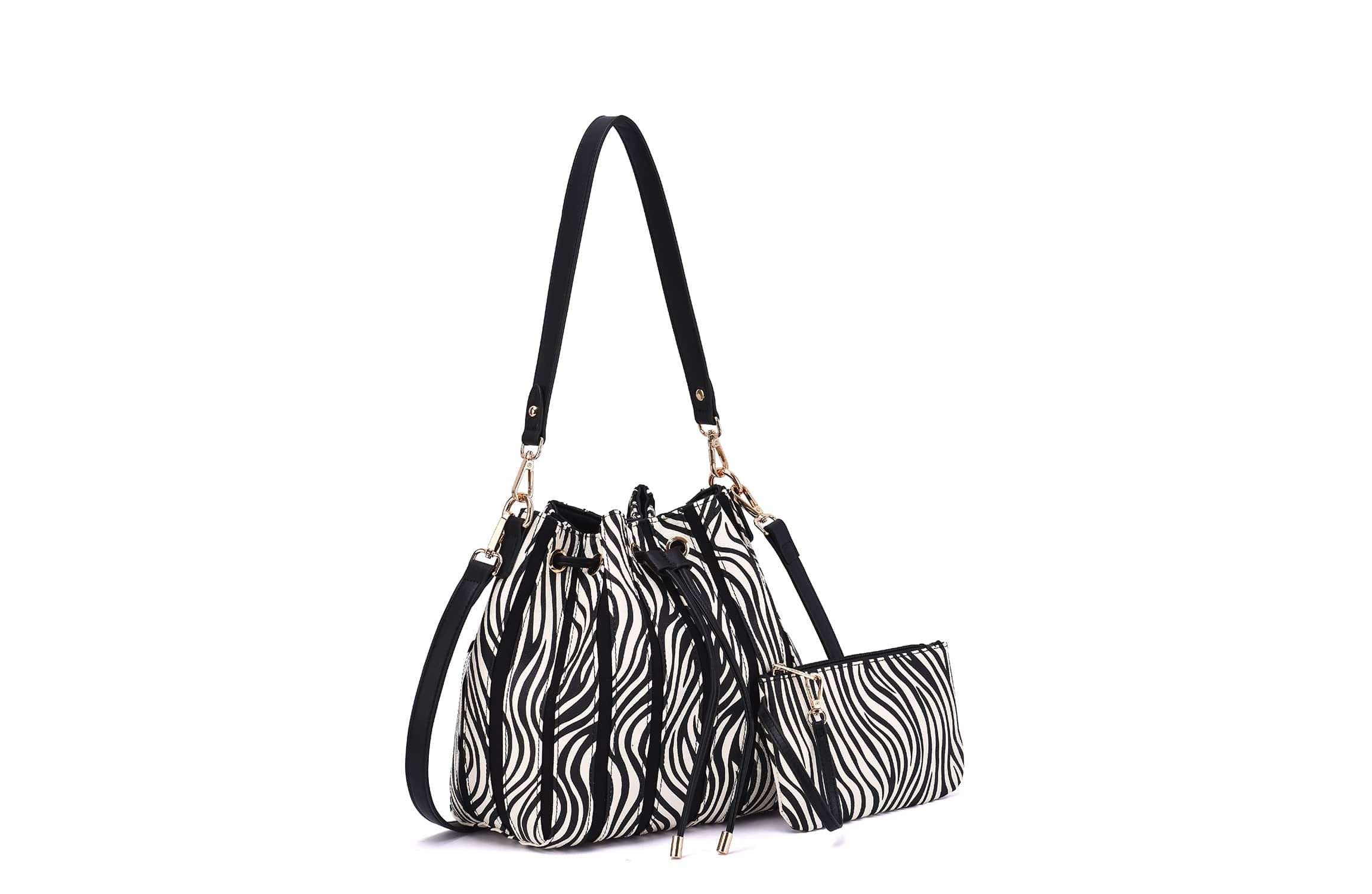 Marla Two-Toned Bucket Bag