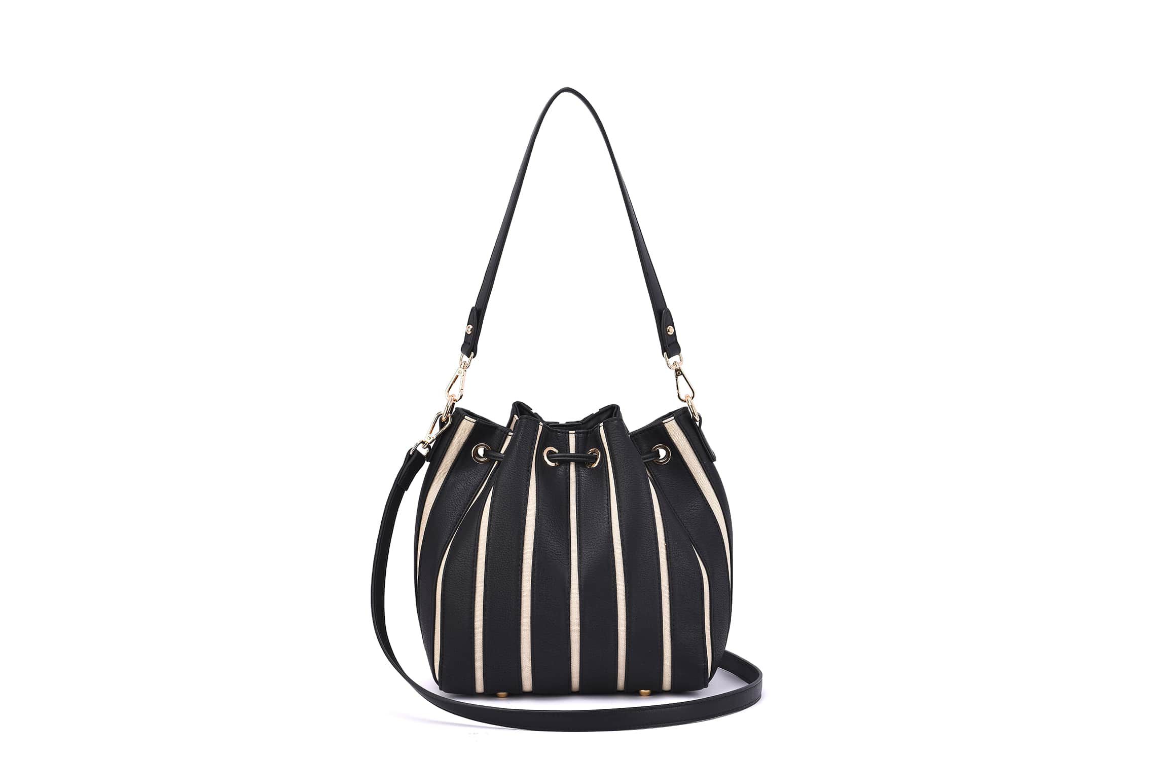 Marla Two-Toned Bucket Bag