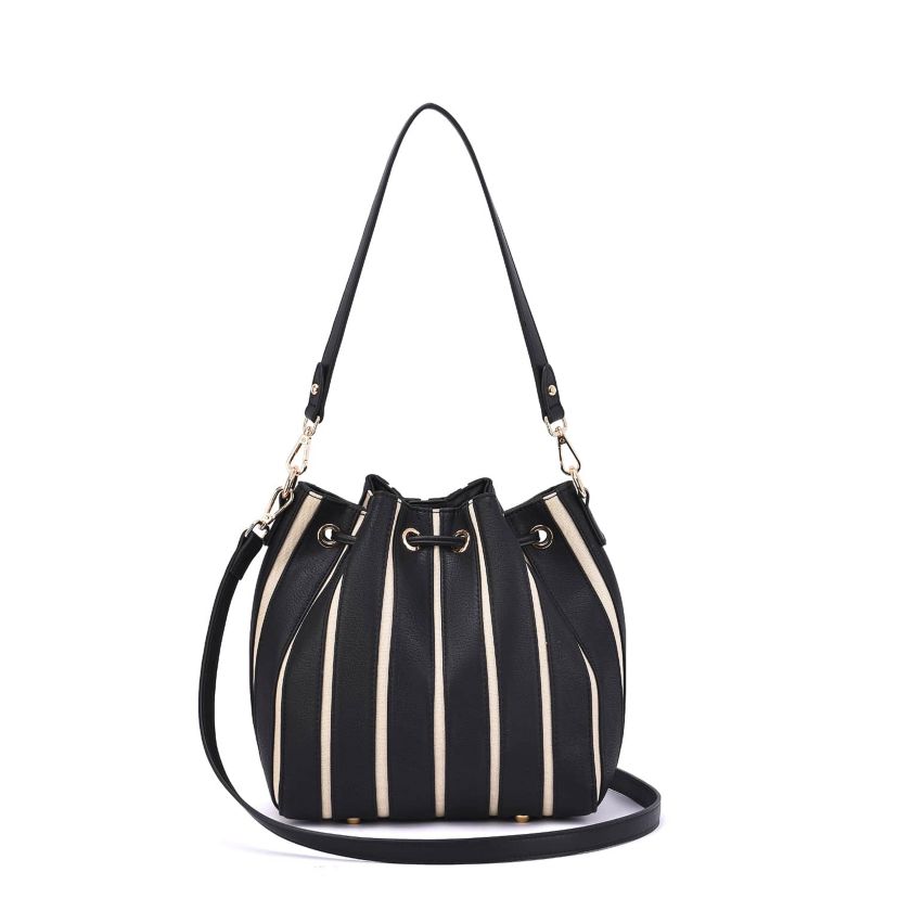 Marla Two-Toned Bucket Bag