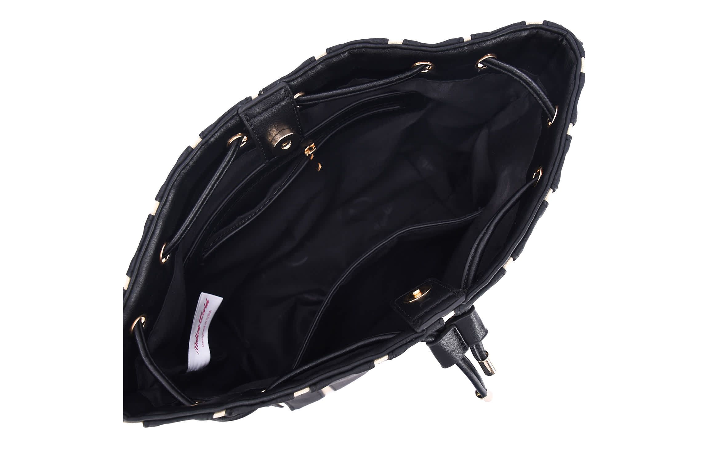 Marla Two-Toned Bucket Bag