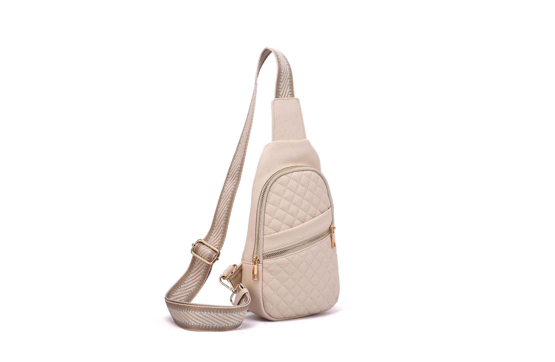 Adeline Quilted Sling Bag