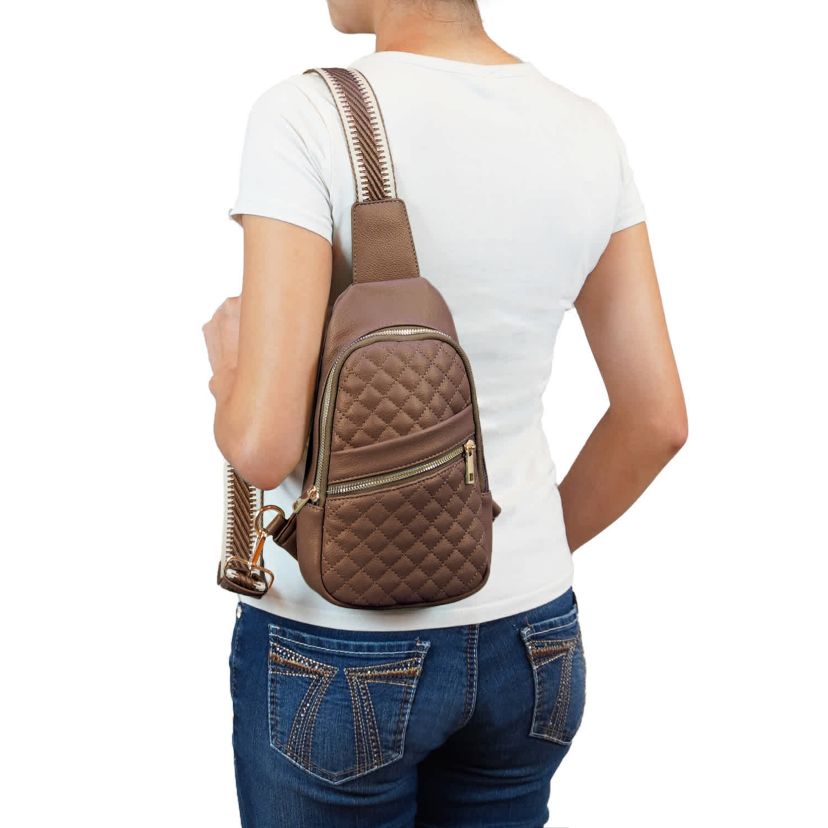 Adeline Quilted Sling Bag