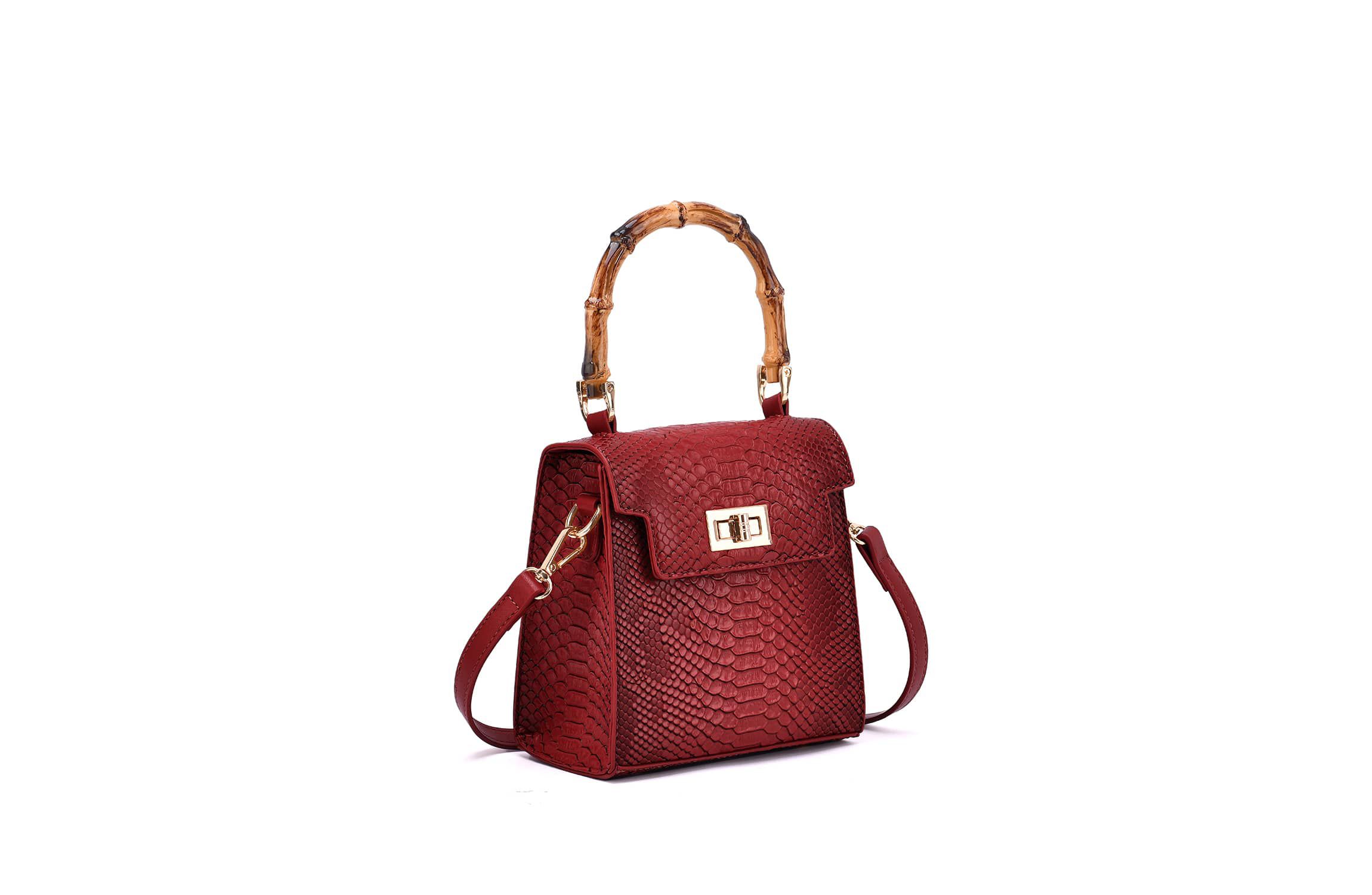 Sia Snake Embossed Crossbody
