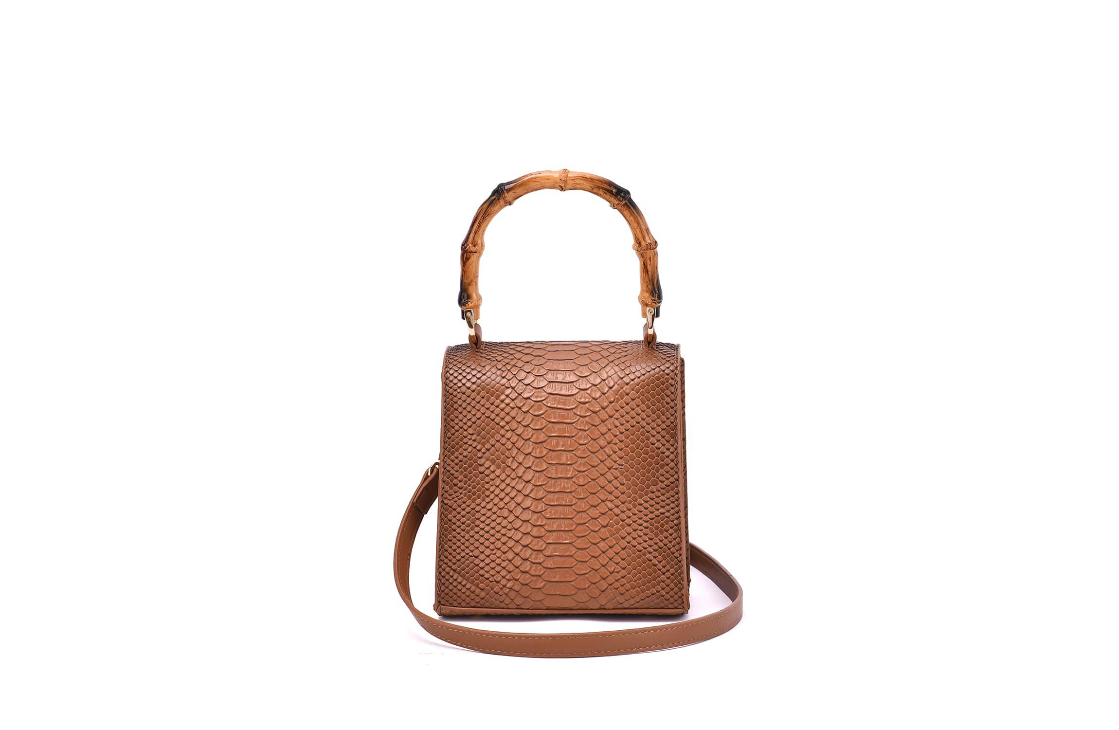 Sia Snake Embossed Crossbody