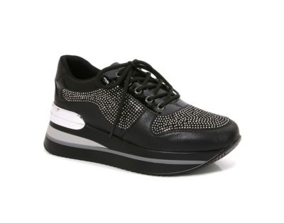 Ninety Union Women's Dallas Multi Color Sneaker, Black, 10M
