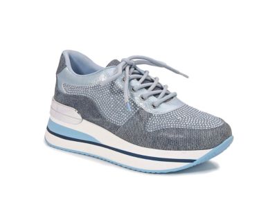 Ninety Union Women's Dallas Multi Color Sneaker, Blue, 9M