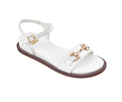 Ninety Union Women's Madison Demi Wedge Sandal, White, 10M
