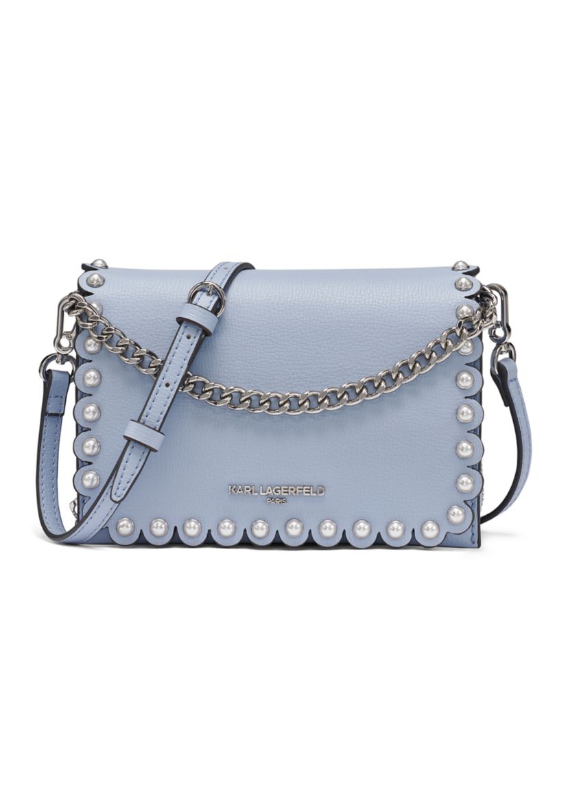 KARL LAGERFELD PARIS Lourdes Pearl Crossbody Bag | Belk