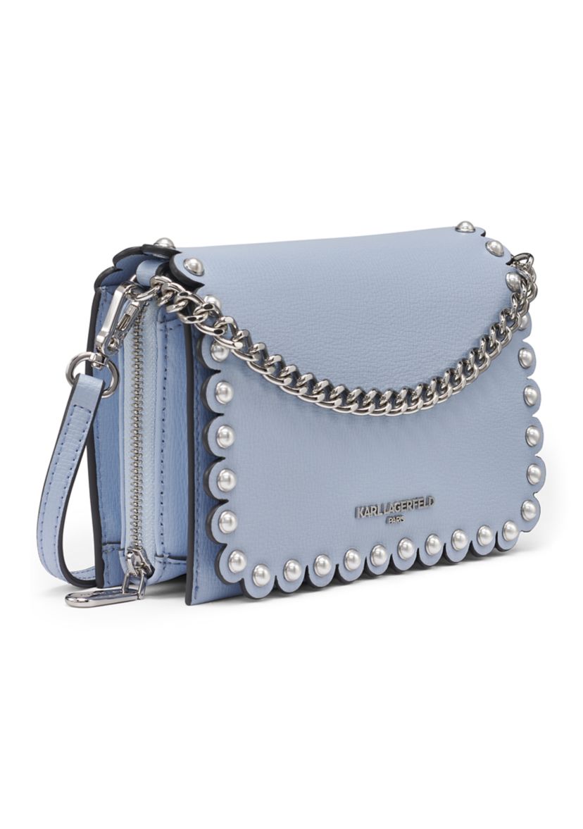 KARL LAGERFELD PARIS Lourdes Pearl Crossbody Bag | Belk