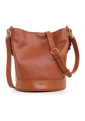 Emmy Crossbody in 2023  Genuine leather bags, Leather, Hunter brown