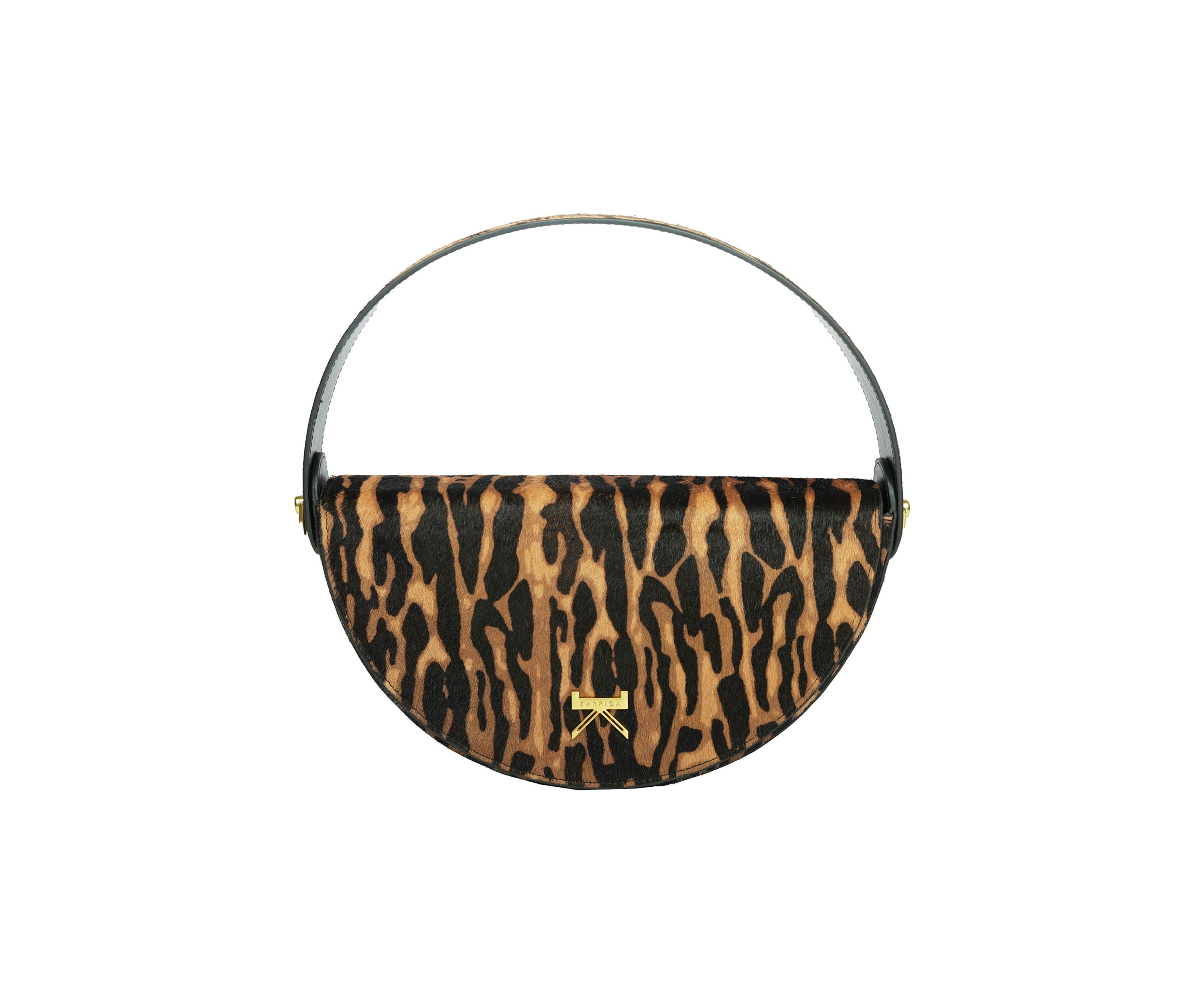 Elizabeth Grande Leopard Bag 